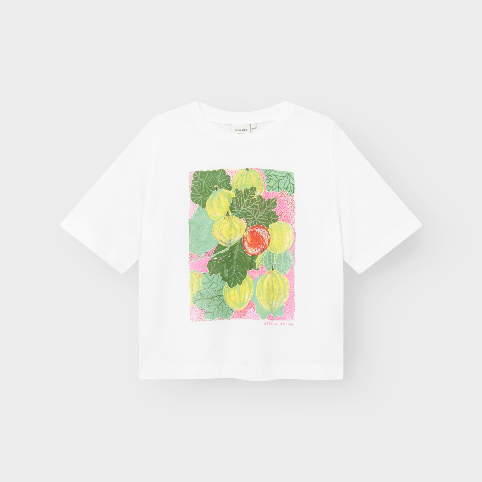 T-shirt Vadstena Gooseberries White