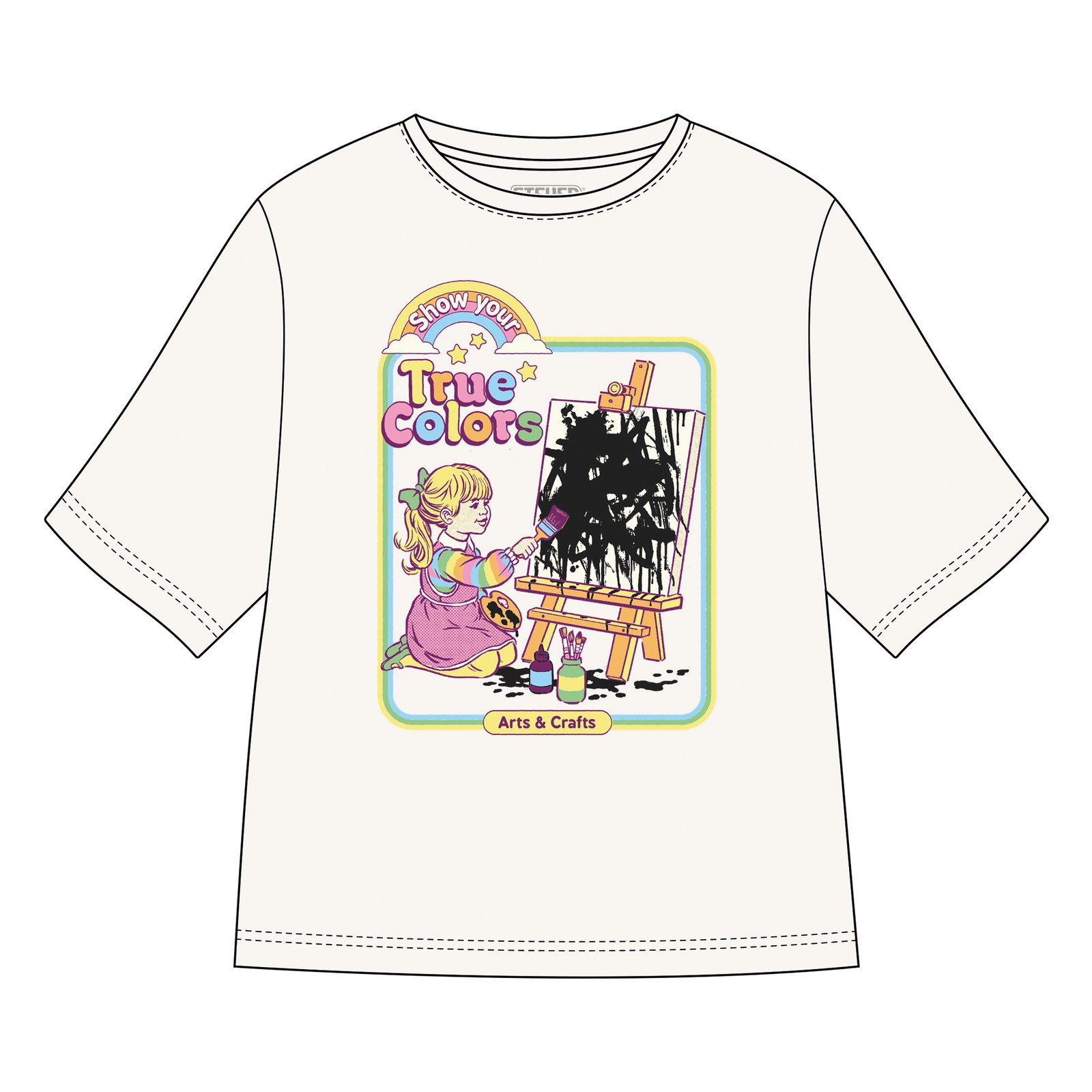 T-shirt Vadstena True Colors Off-White