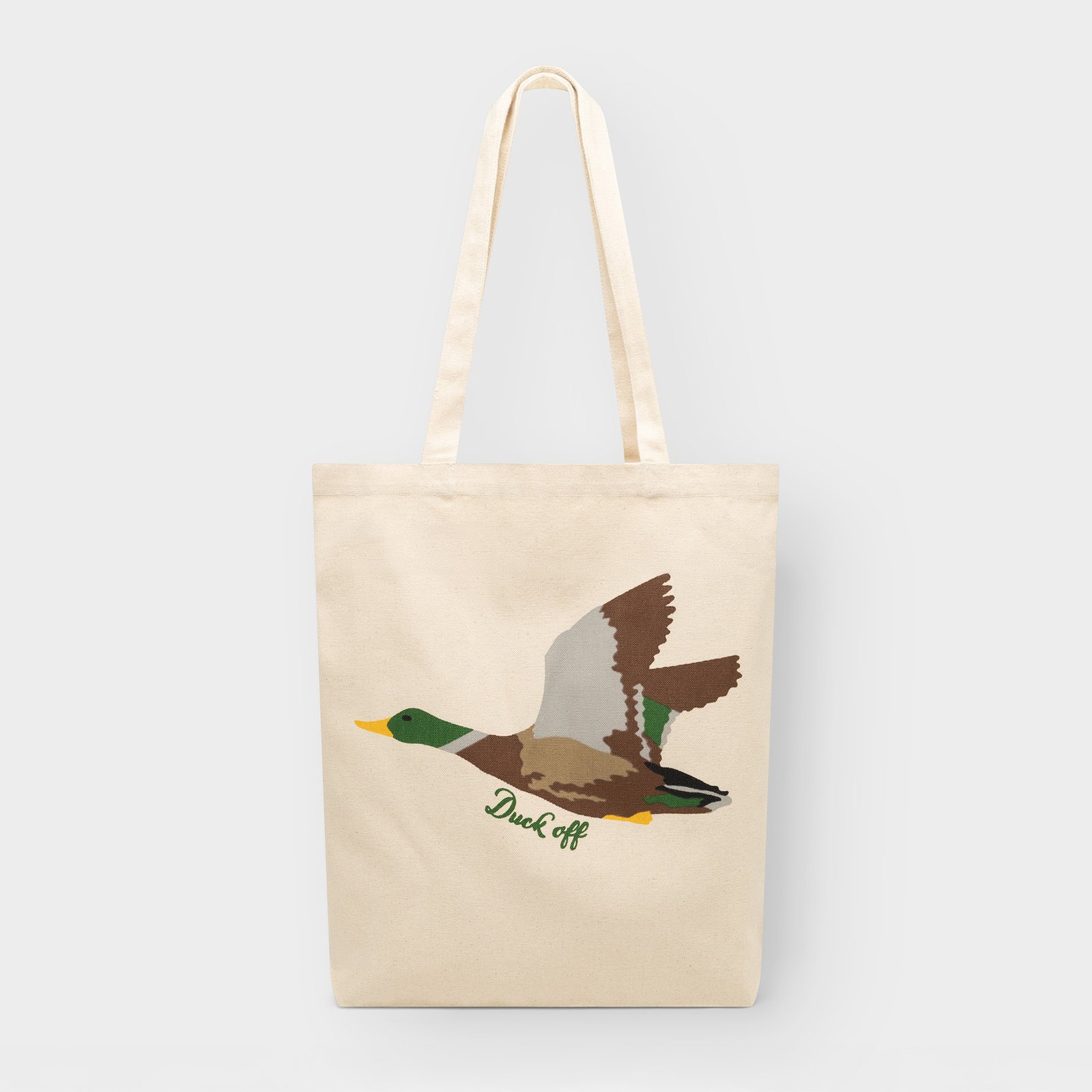 Tote Bag Torekov Duck Off Off-White