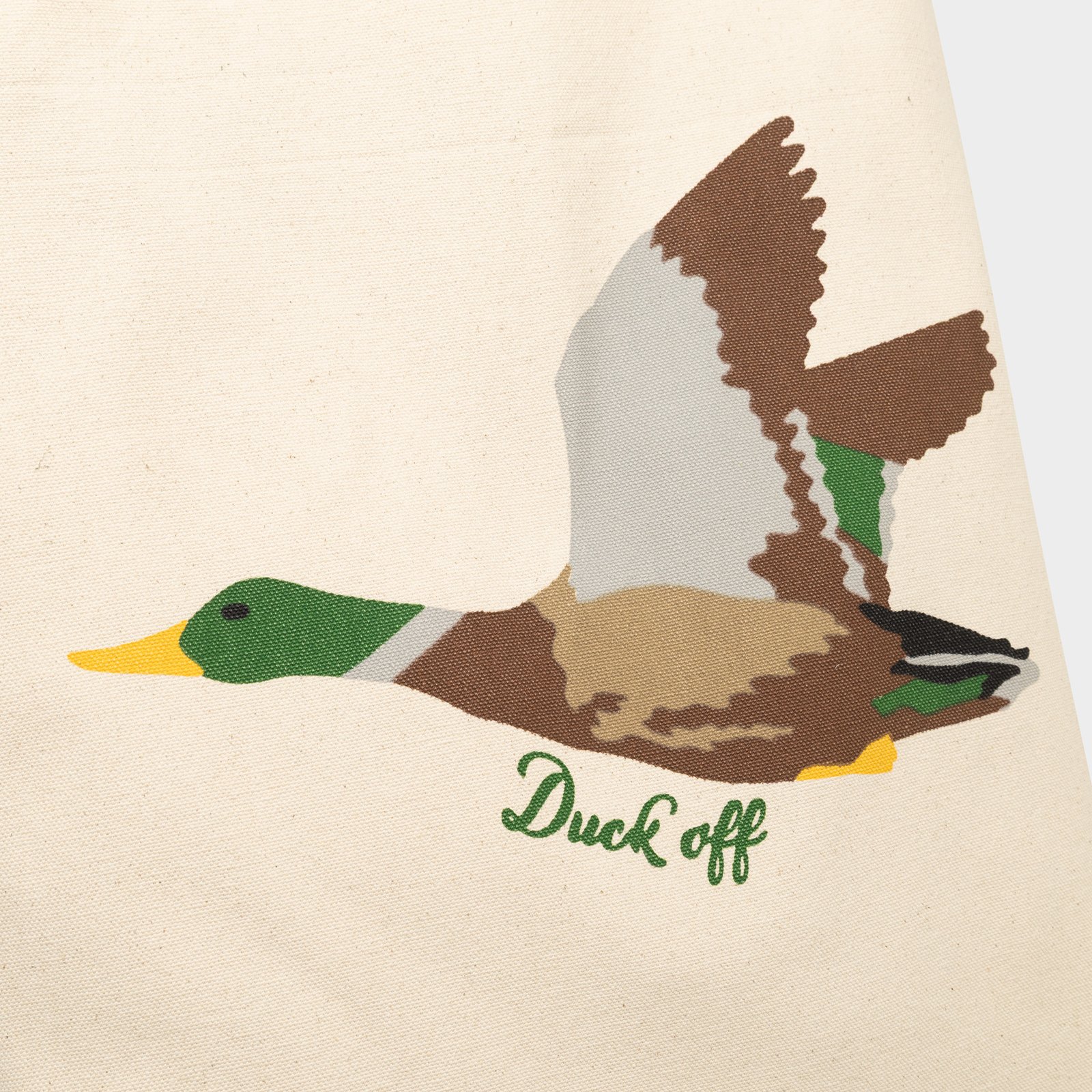 Tote Bag Torekov Duck Off Off-White