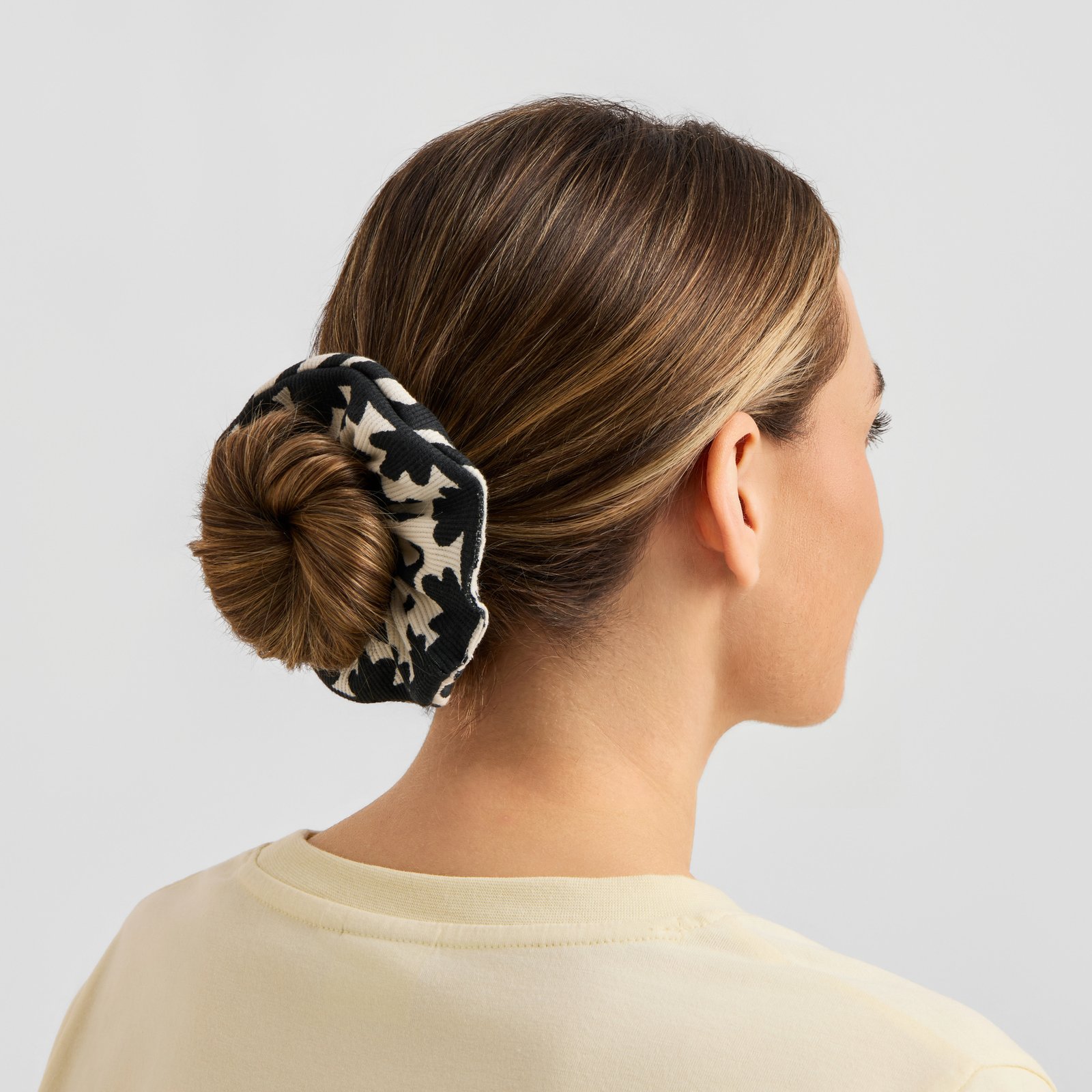 Scrunchie Rib Beach Gallop Egg White