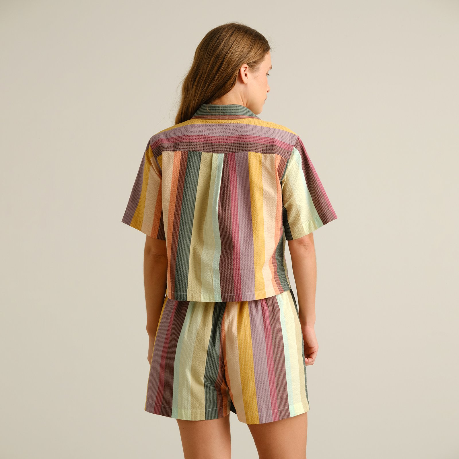 Shirt Grundvik Sunset Stripe