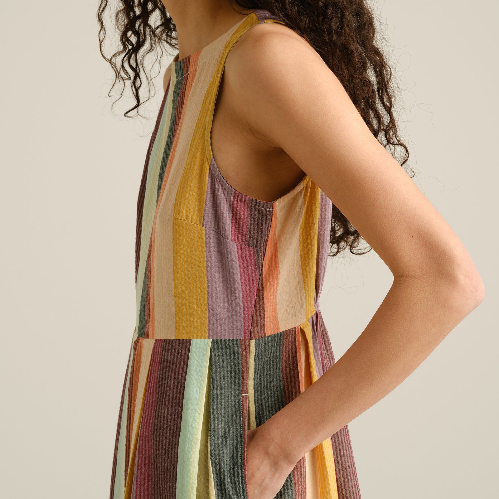 Dress Vallsta Sunset Stripe