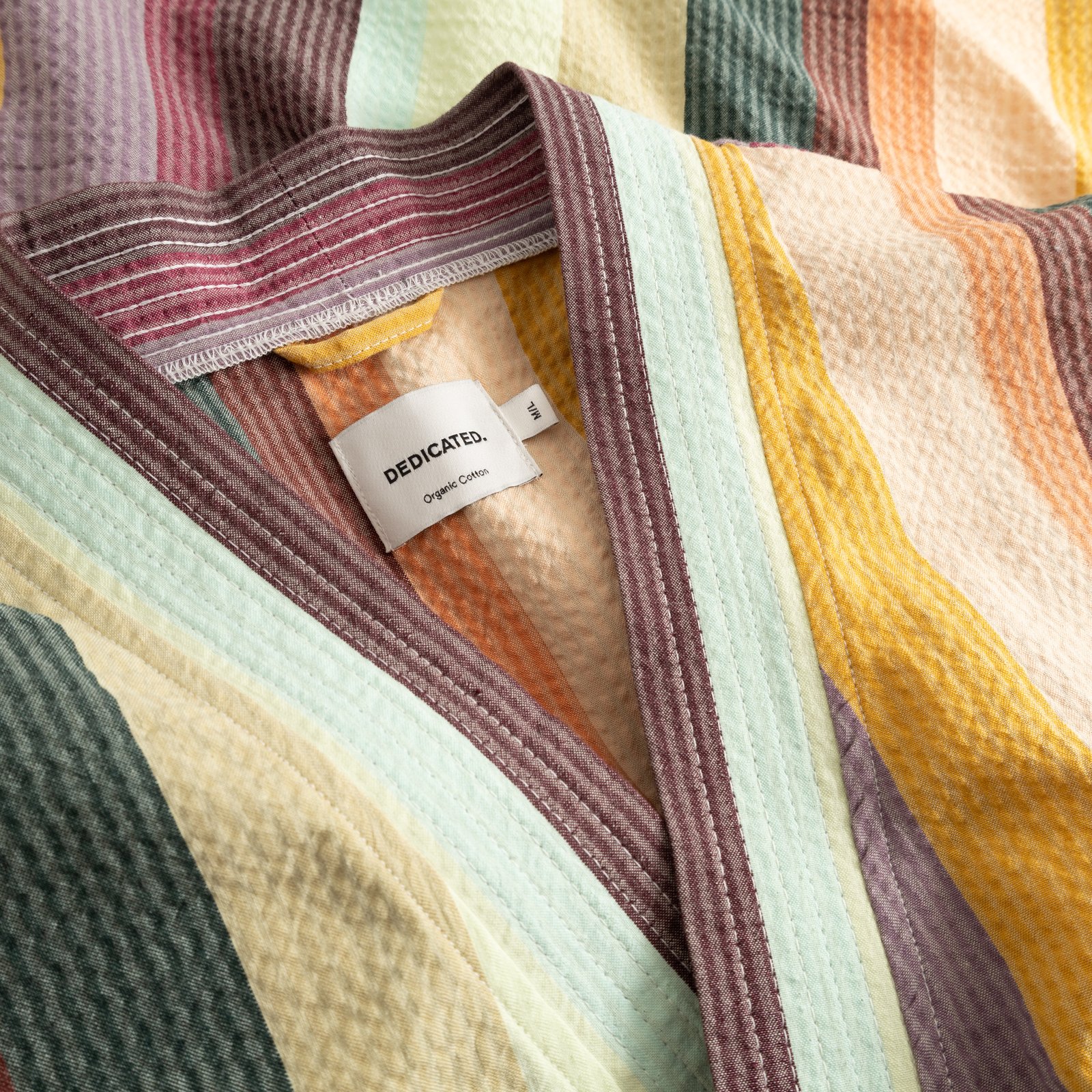 Glabo Bathrobe Sunset Stripe