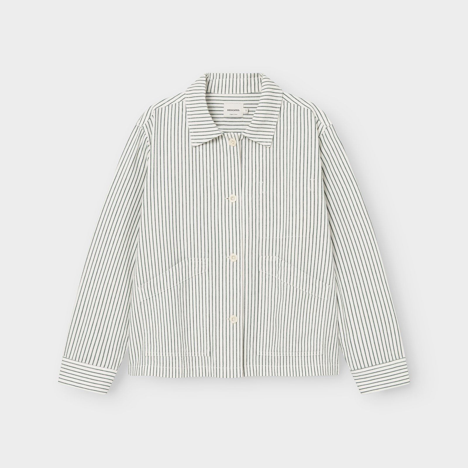 Jacket Stiby Work Stripe Forest Green