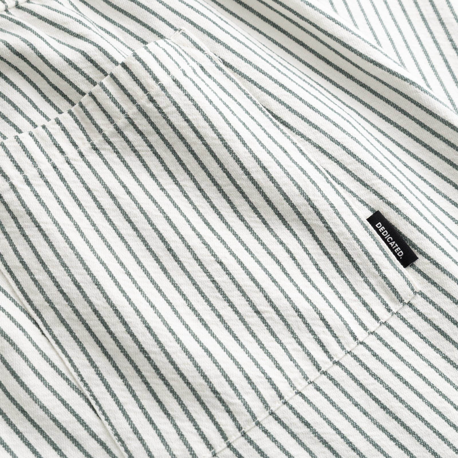 Pants Borrby Work Stripe Forest Green