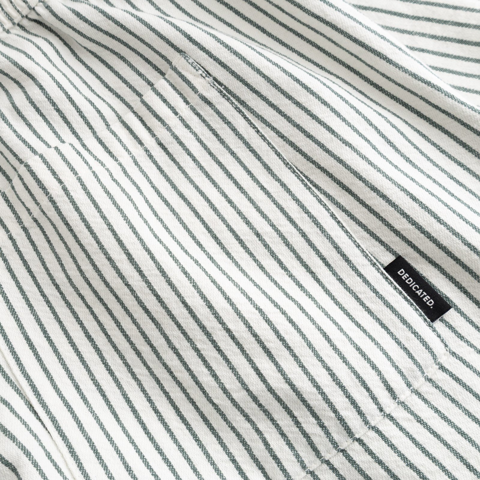 Shorts Sibbarp Work Stripe Forest Green