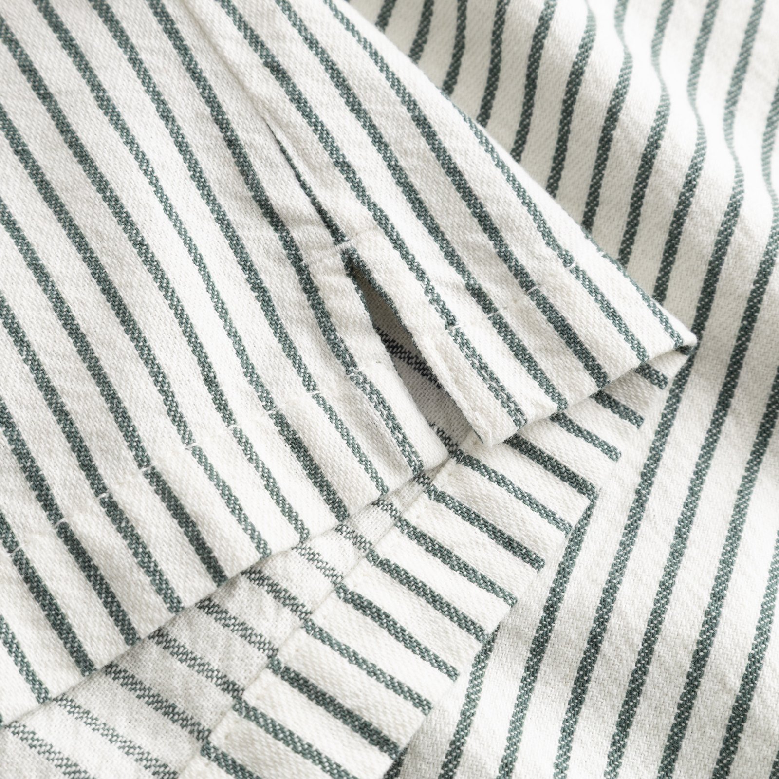 Shirt Brantevik Work Stripe Forest Green