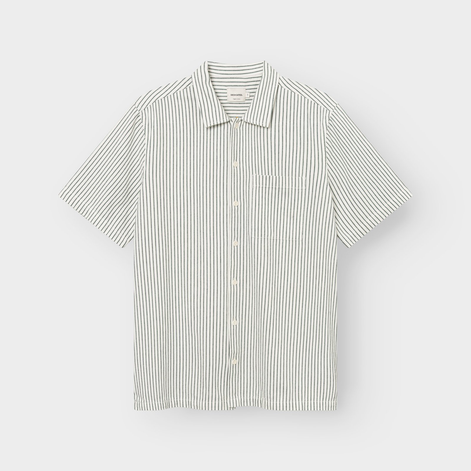Shirt Brantevik Work Stripe Forest Green