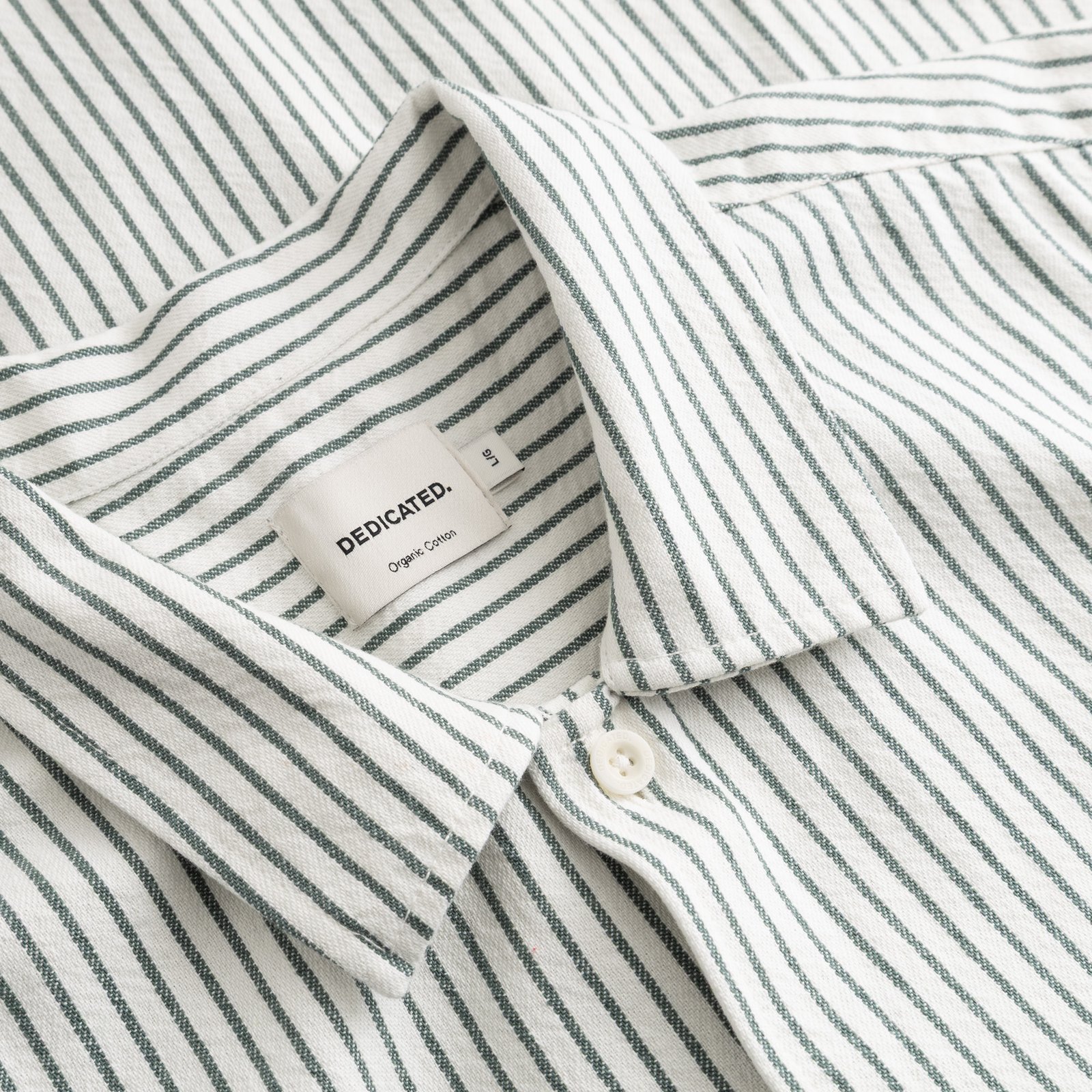 Shirt Brantevik Work Stripe Forest Green