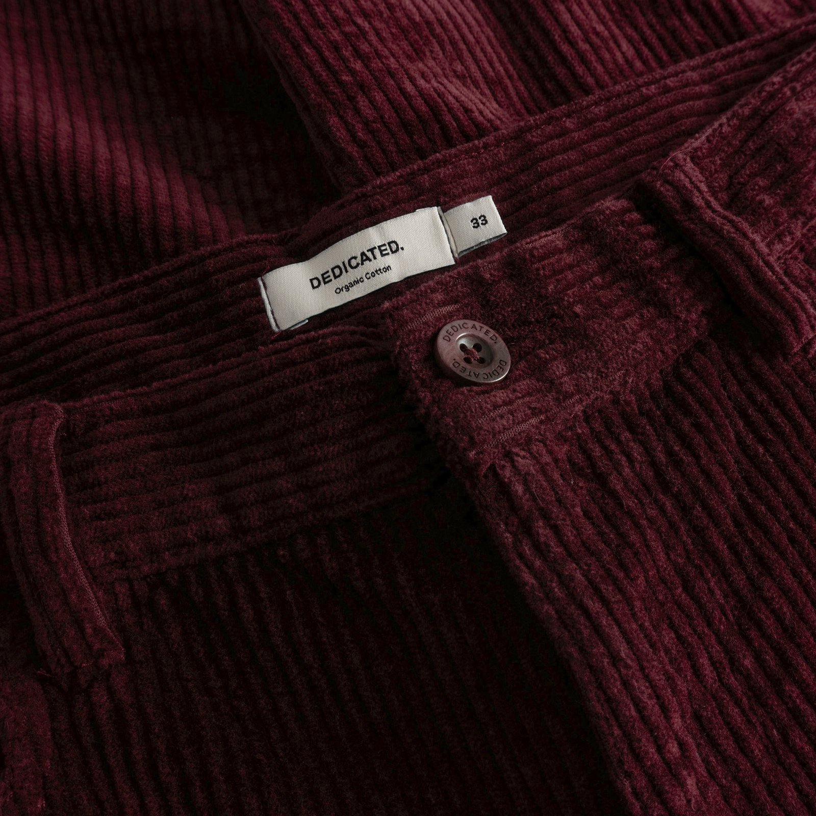 Pants Hamburg Corduroy Fig Red