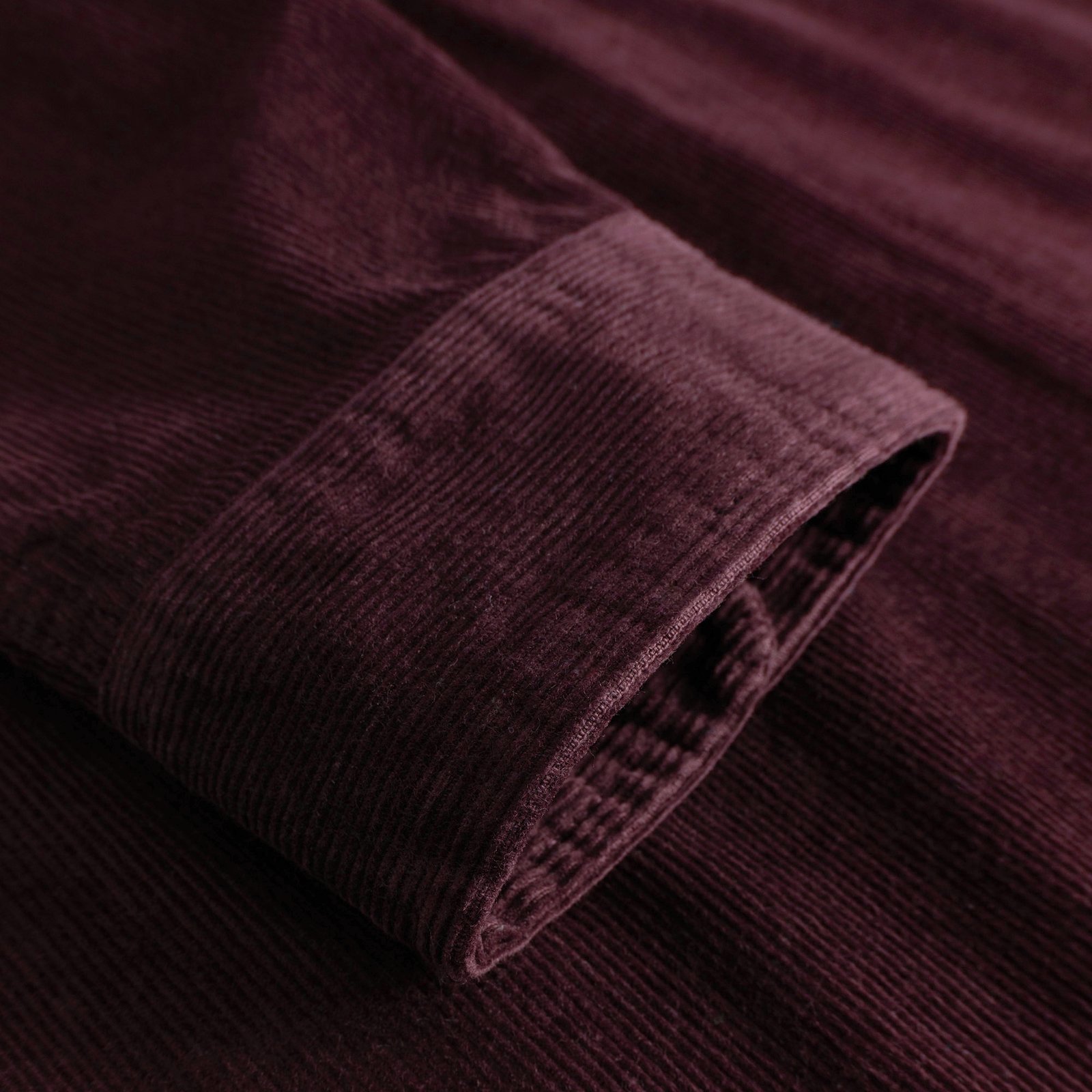 Shirt Varberg Corduroy  Fig Red