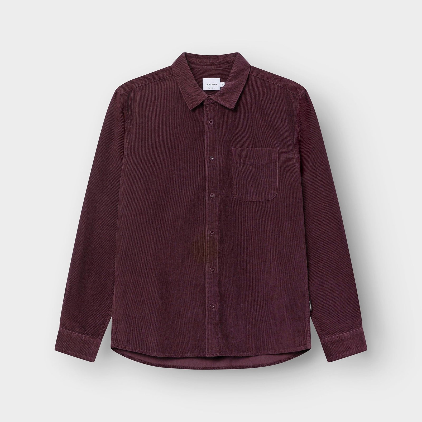 Shirt Varberg Corduroy  Fig Red