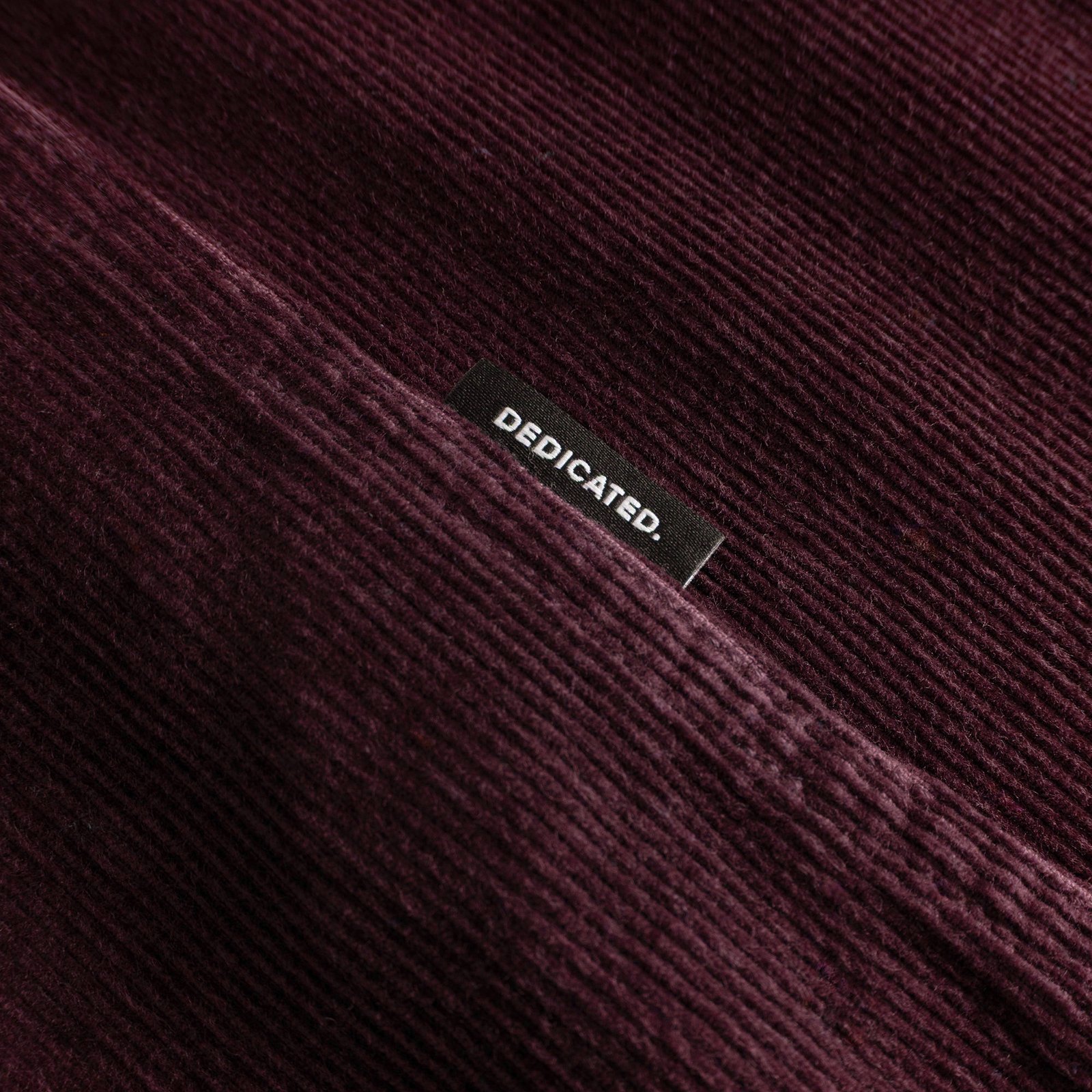 Shirt Varberg Corduroy  Fig Red
