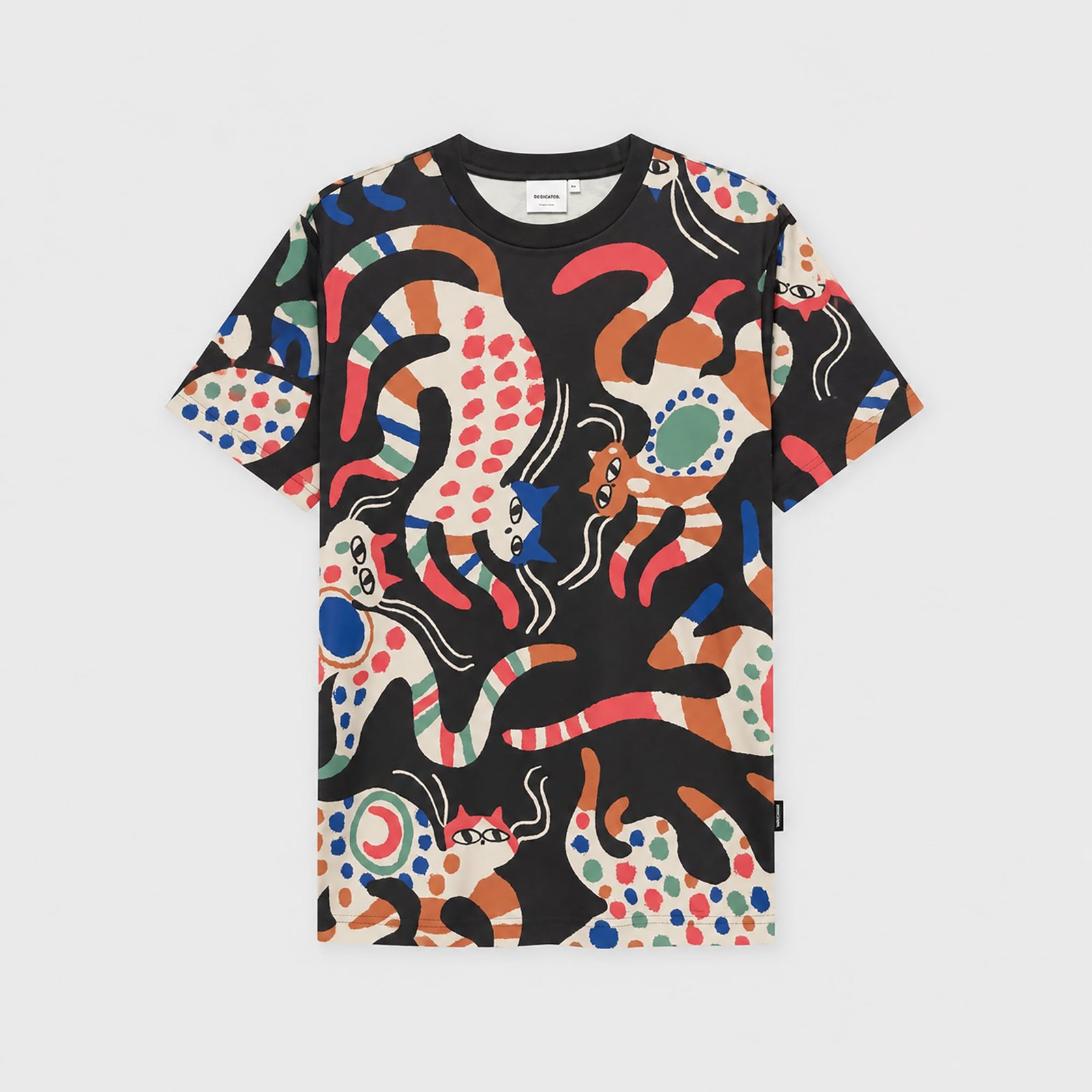 T-shirt Stockholm Magic Cats Multi Color