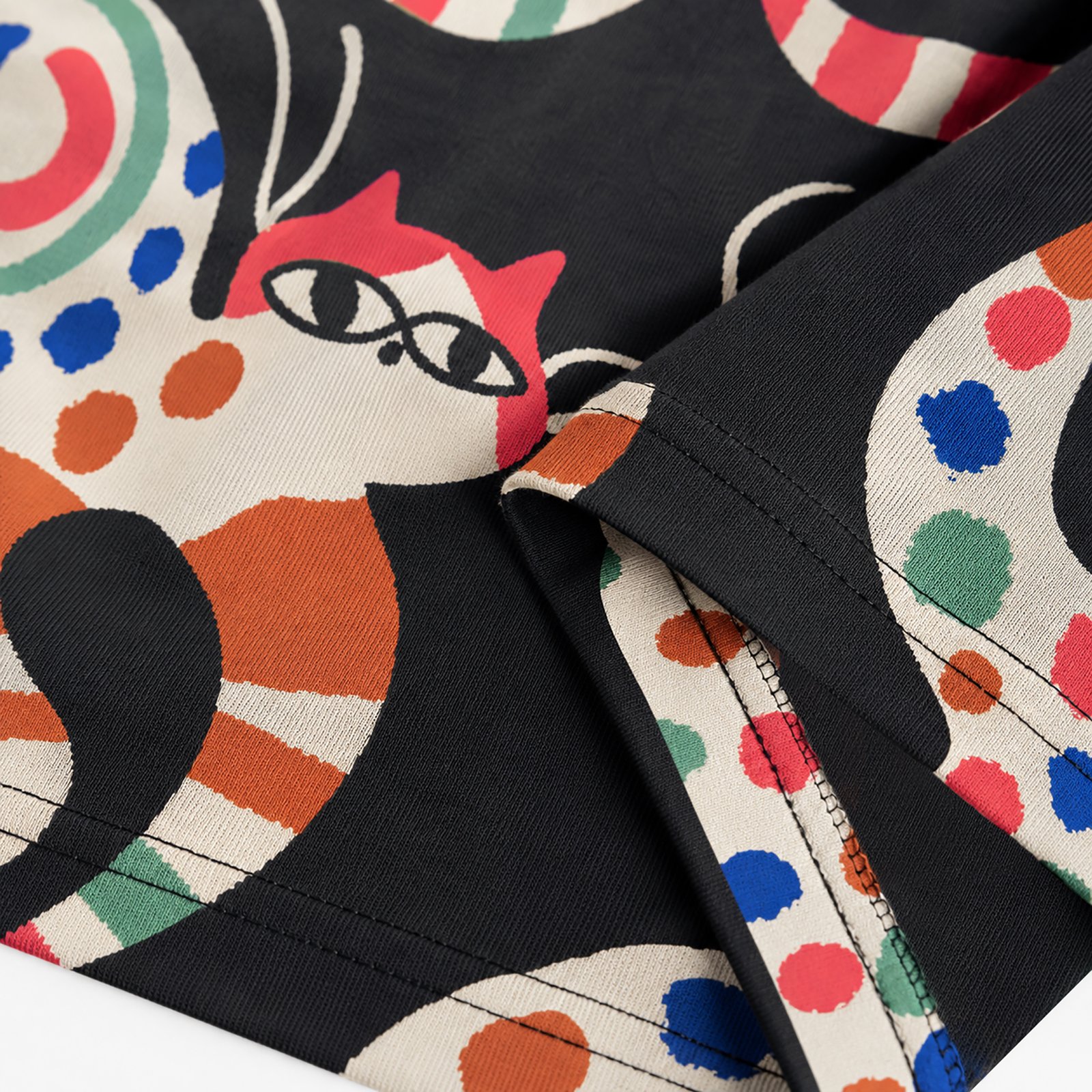 T-shirt Stockholm Magic Cats Multi Color