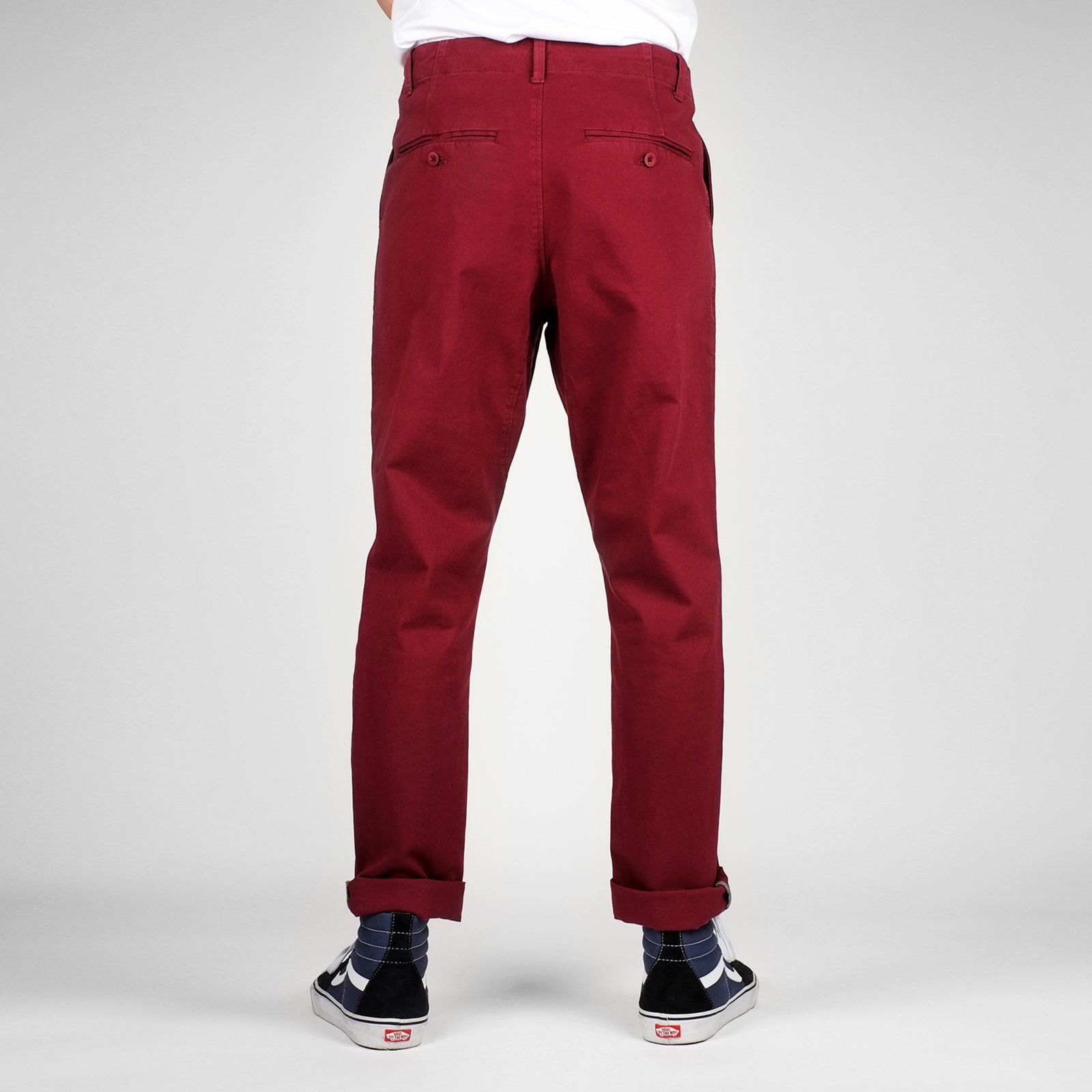 Chino Pants Sundsvall Burgundy