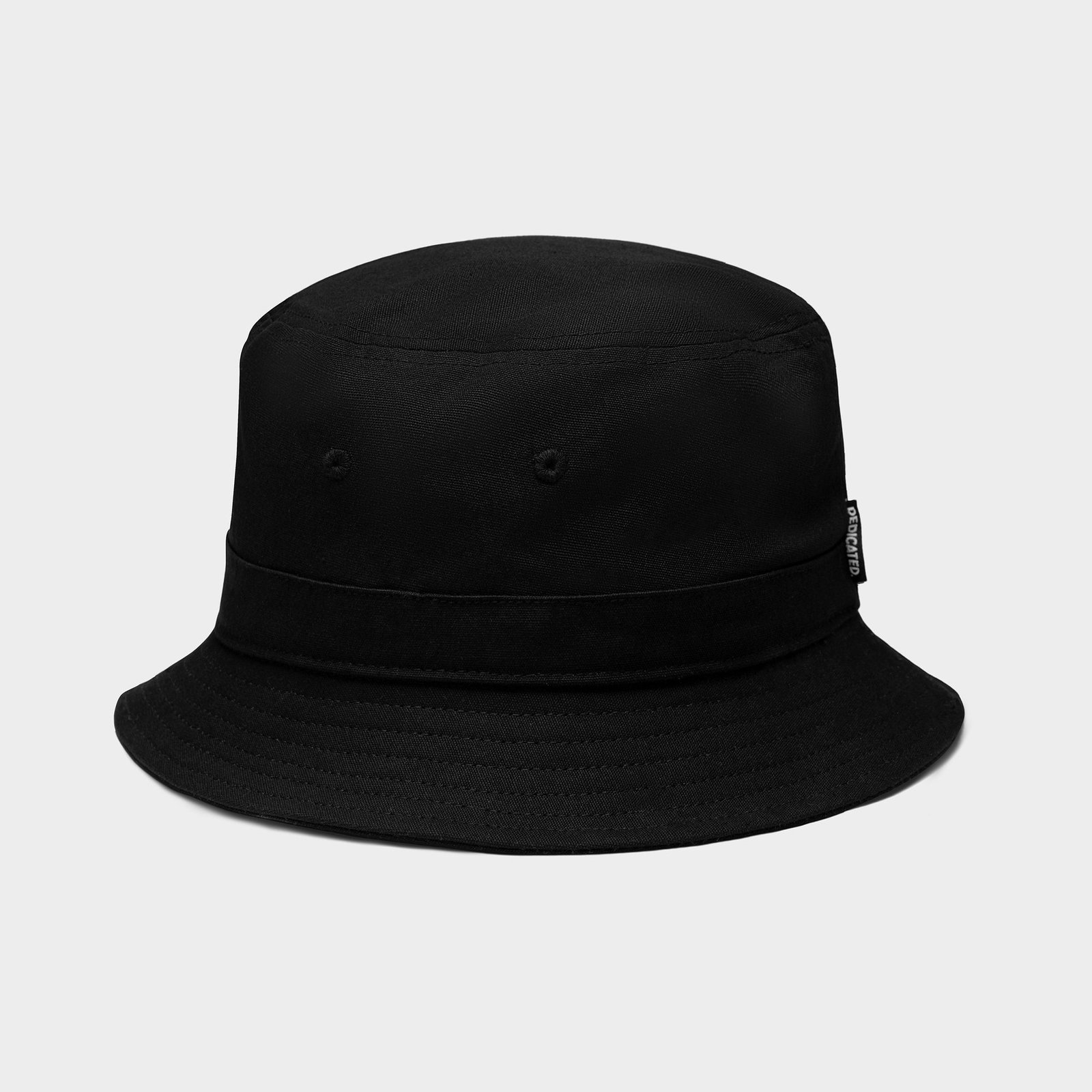 Bucket Hat Dedicated Logo Black