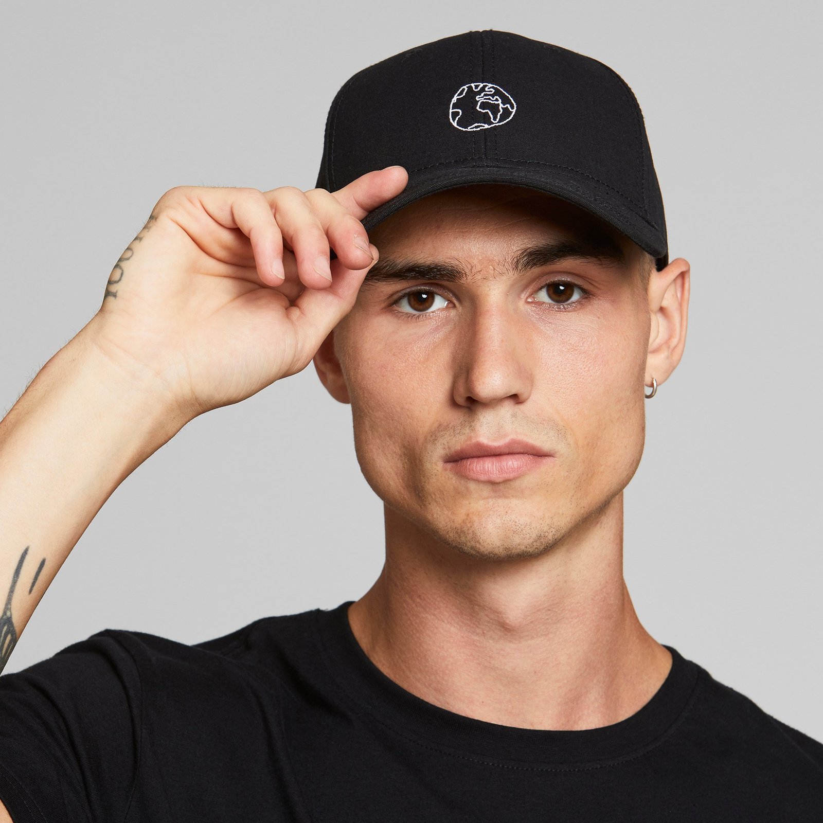 Sport Cap Globe Black