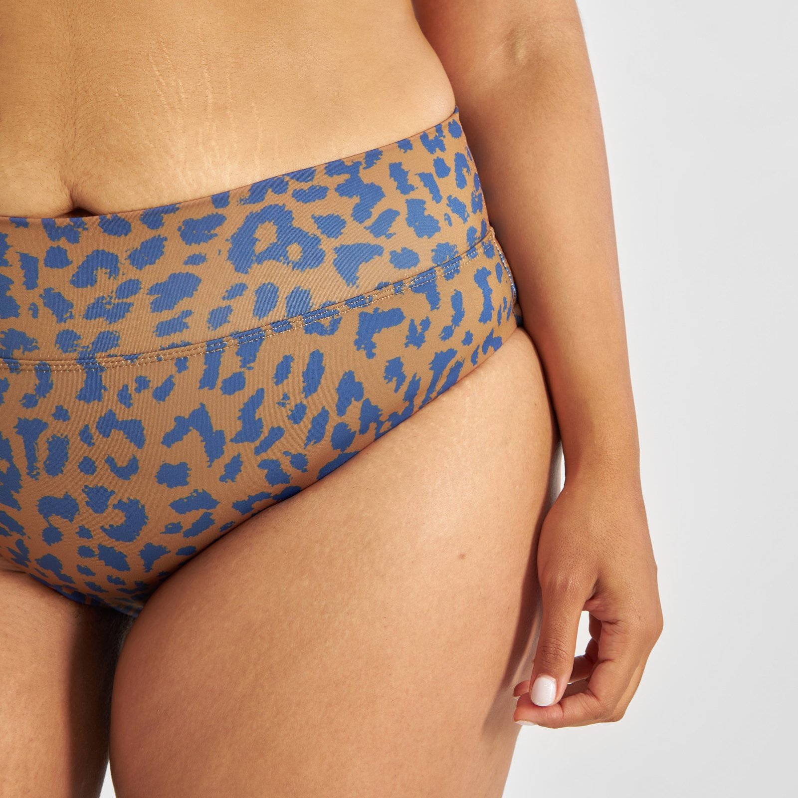 Bikini Pants Slite Leopard