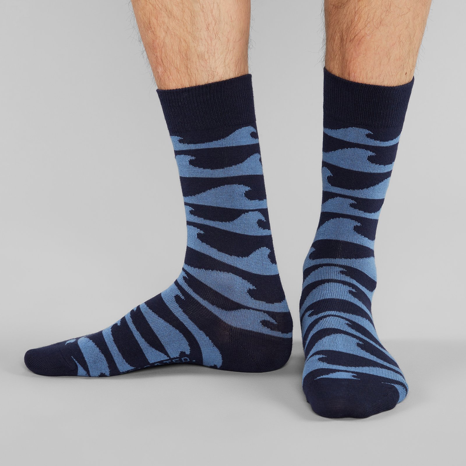 Socks Sigtuna Waves Navy