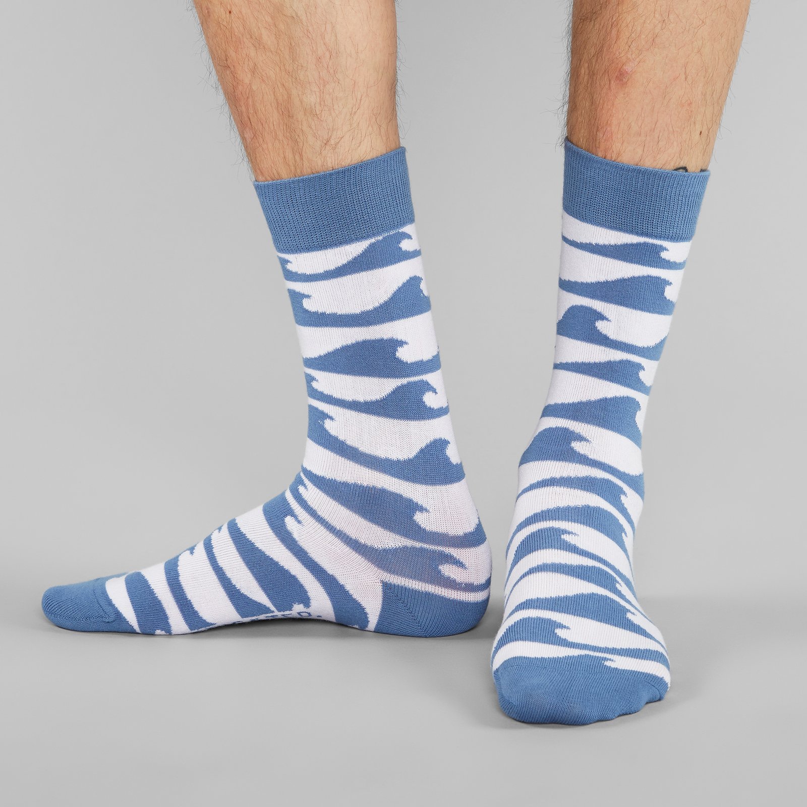Socks Sigtuna Waves White