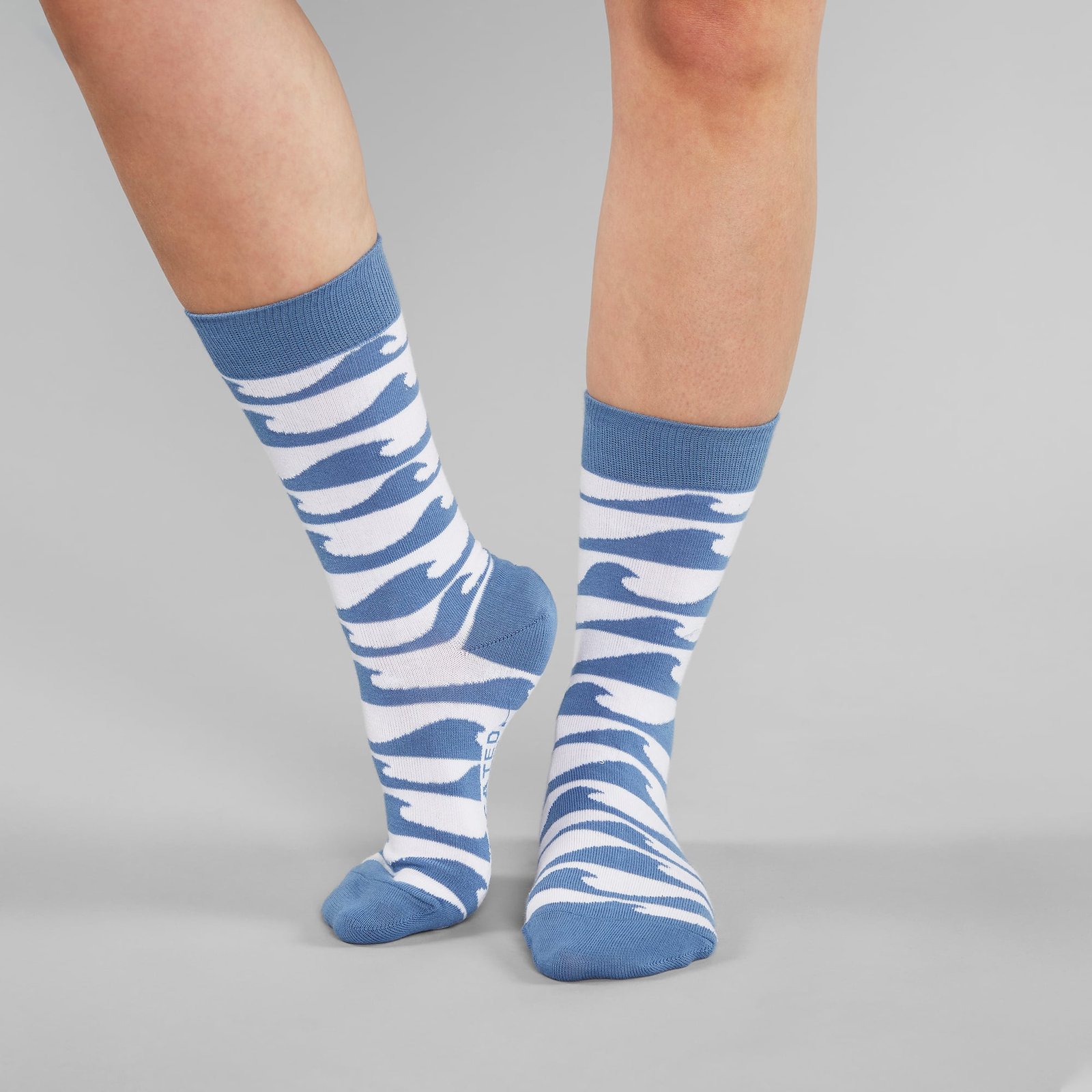 Socks Sigtuna Waves White