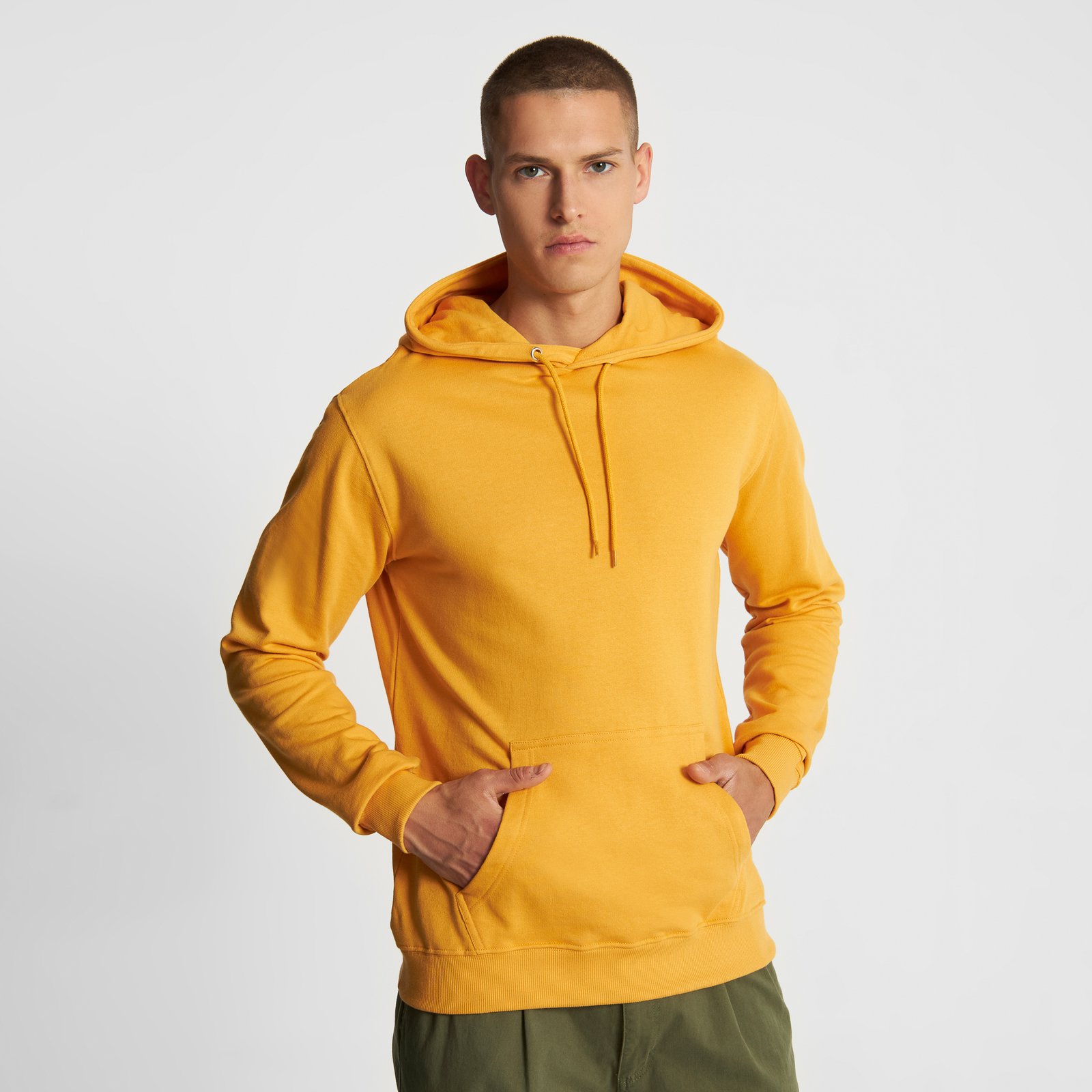 Hoodie Falun Base Honey Yellow