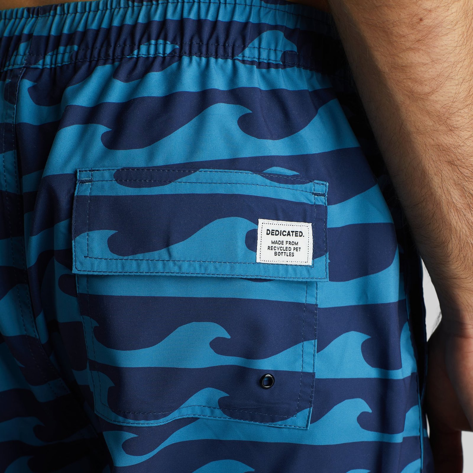 Swim Shorts Sandhamn Waves Blue
