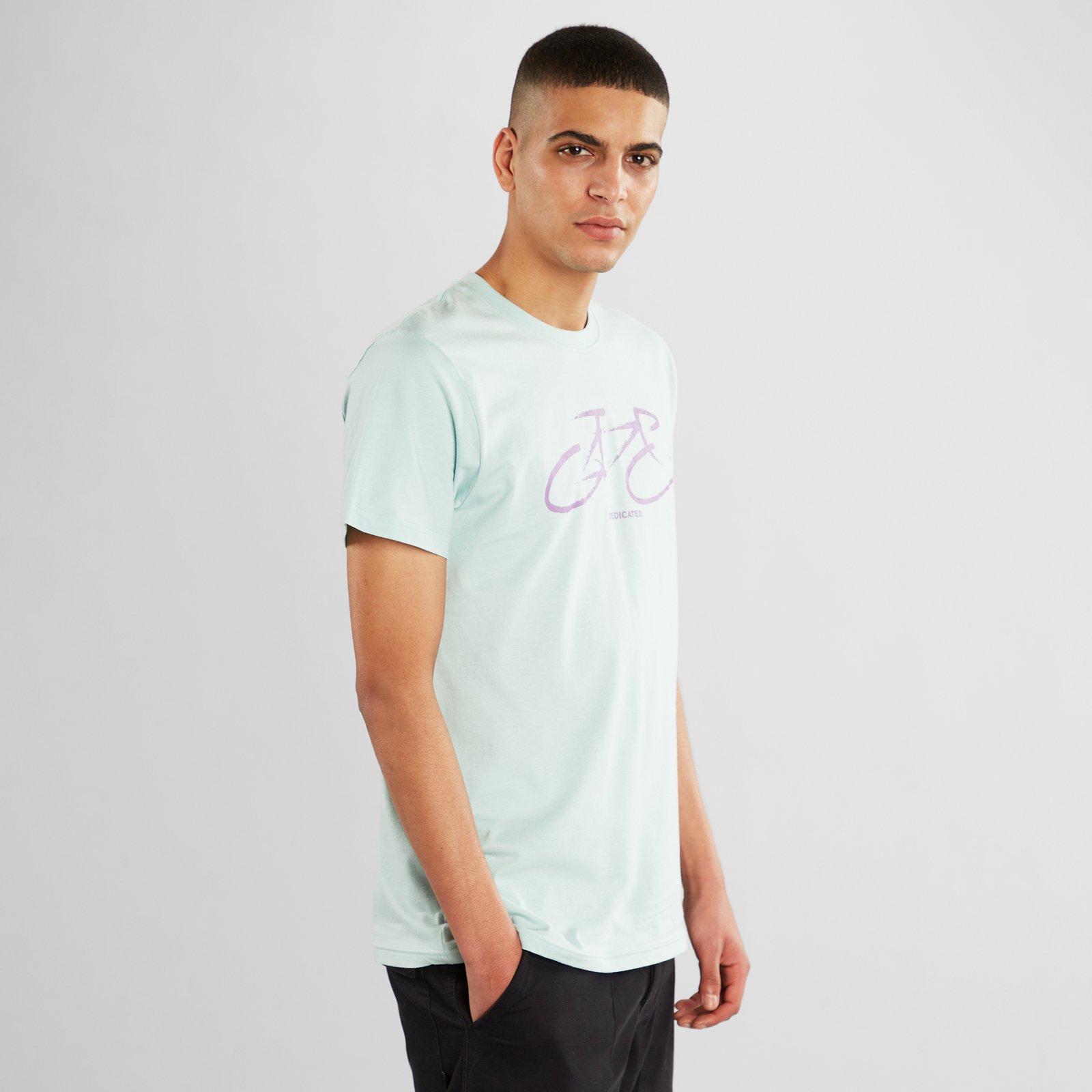 T-shirt Stockholm Marker Bike Mint