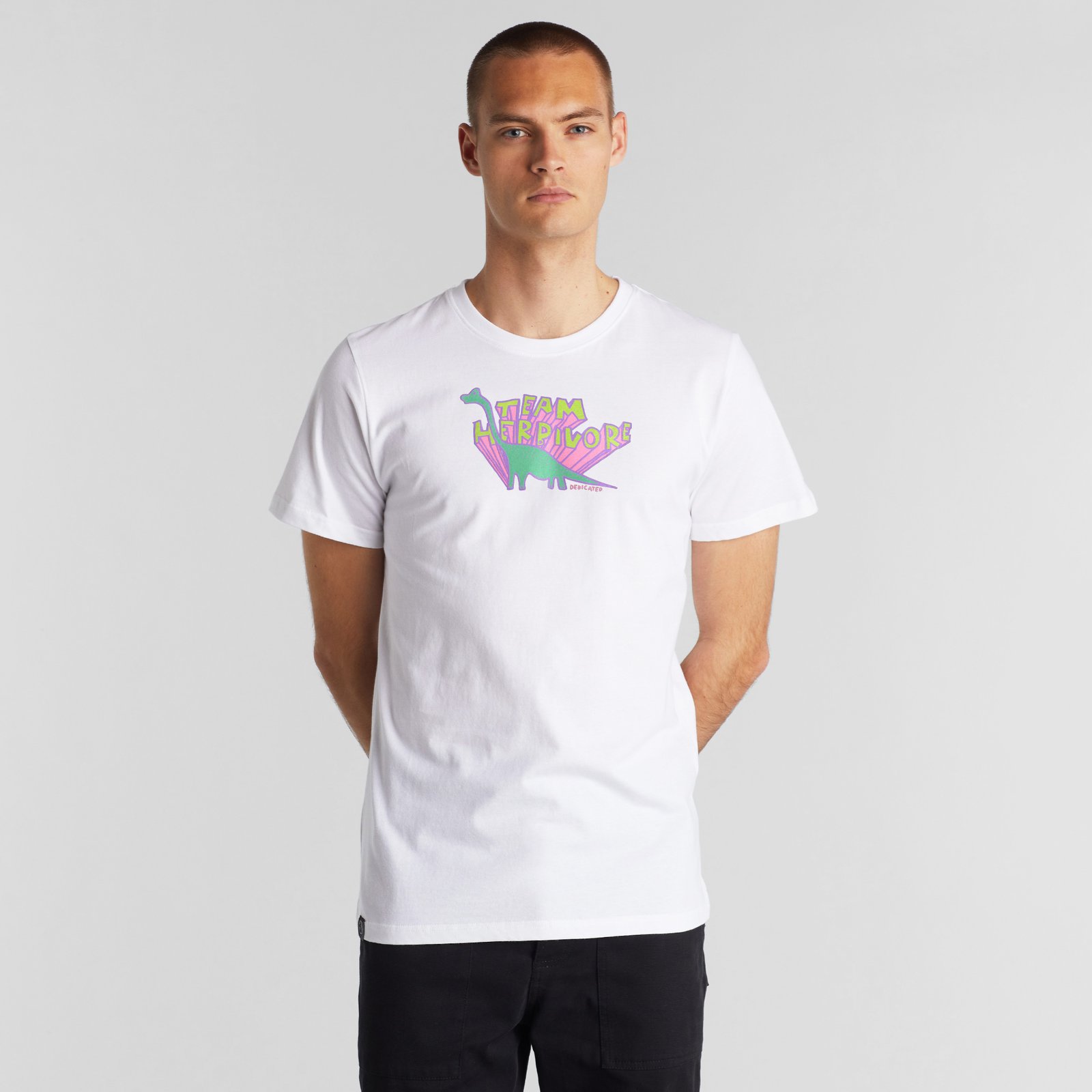 T-shirt Stockholm Team Herbivore White