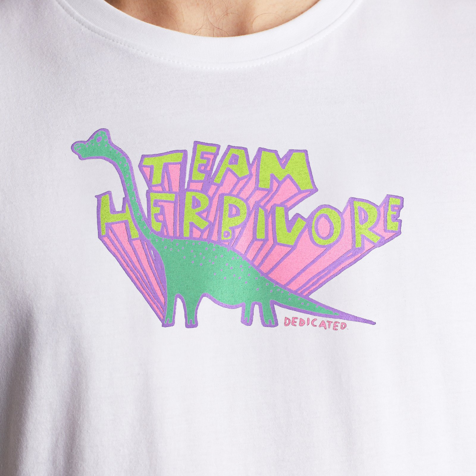 T-shirt Stockholm Team Herbivore White