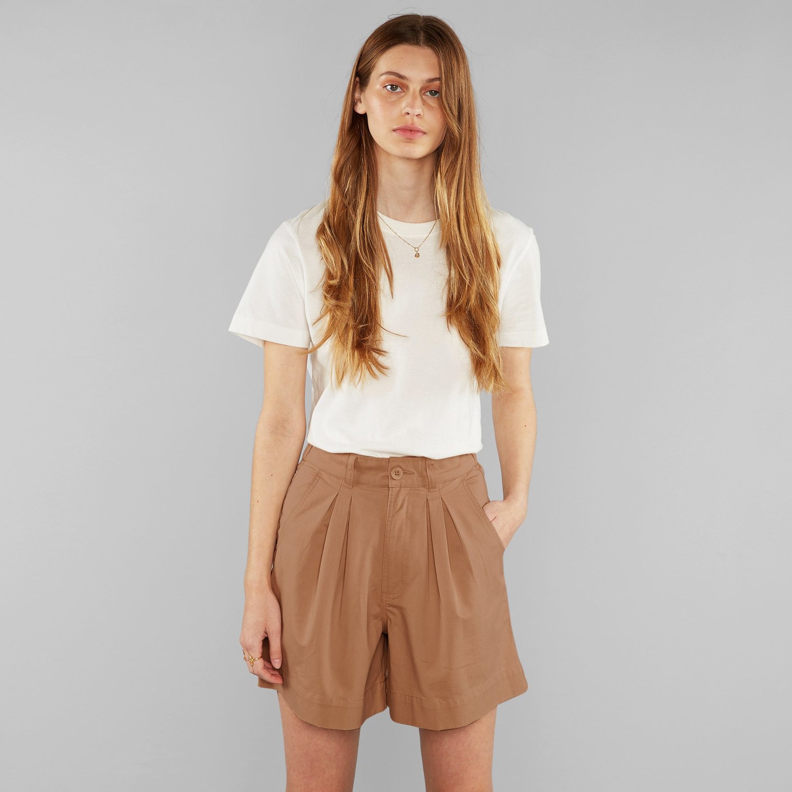 Shorts Grundsund Wood Brown