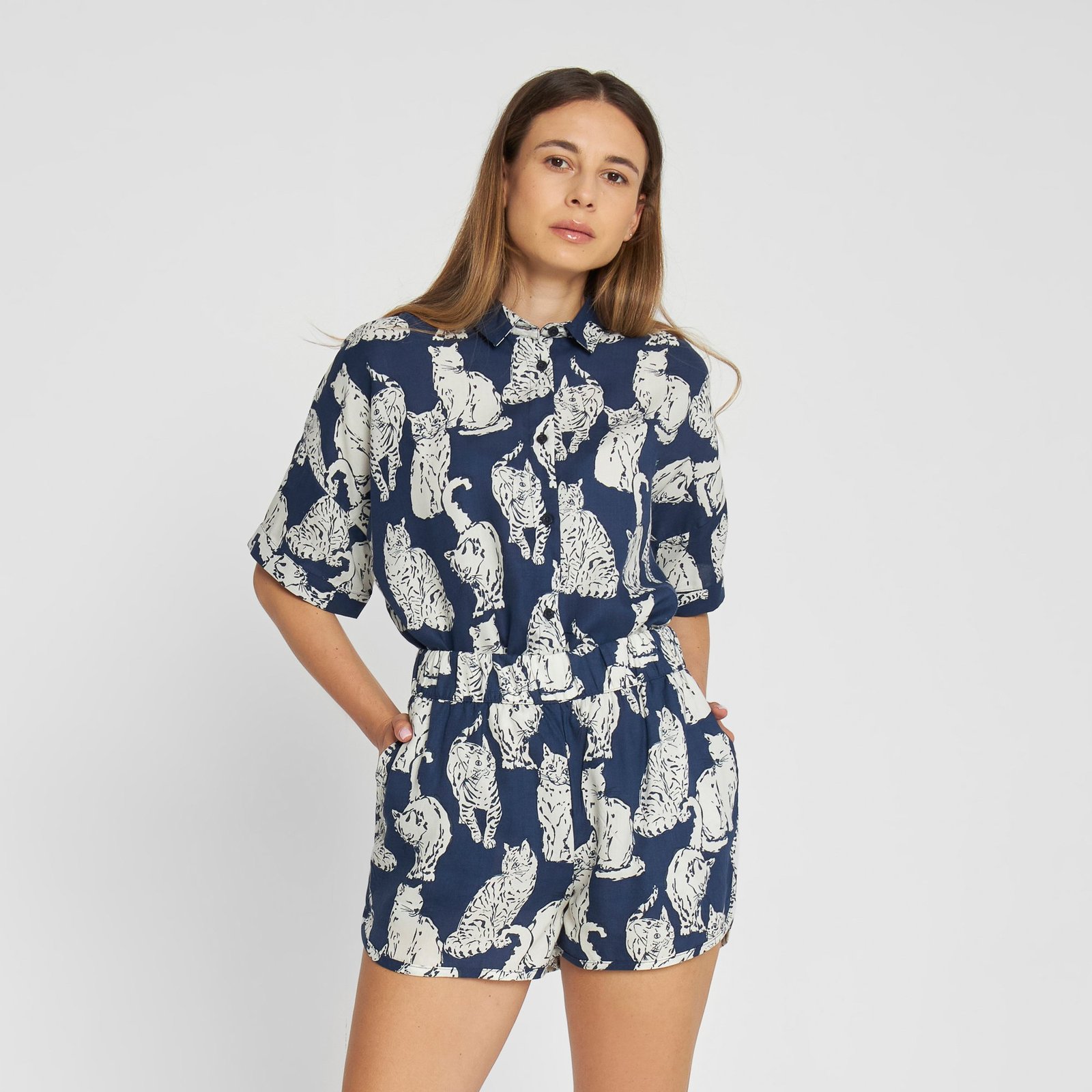 Shorts Sandvika Cats Blue