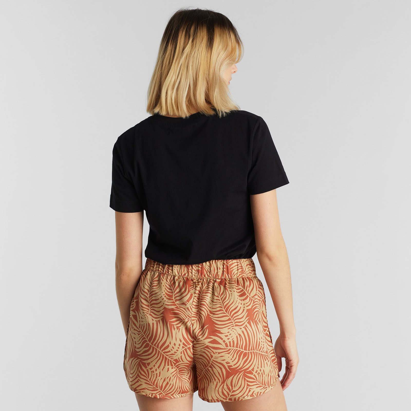 Shorts Sandvika Palm Leaves Beige