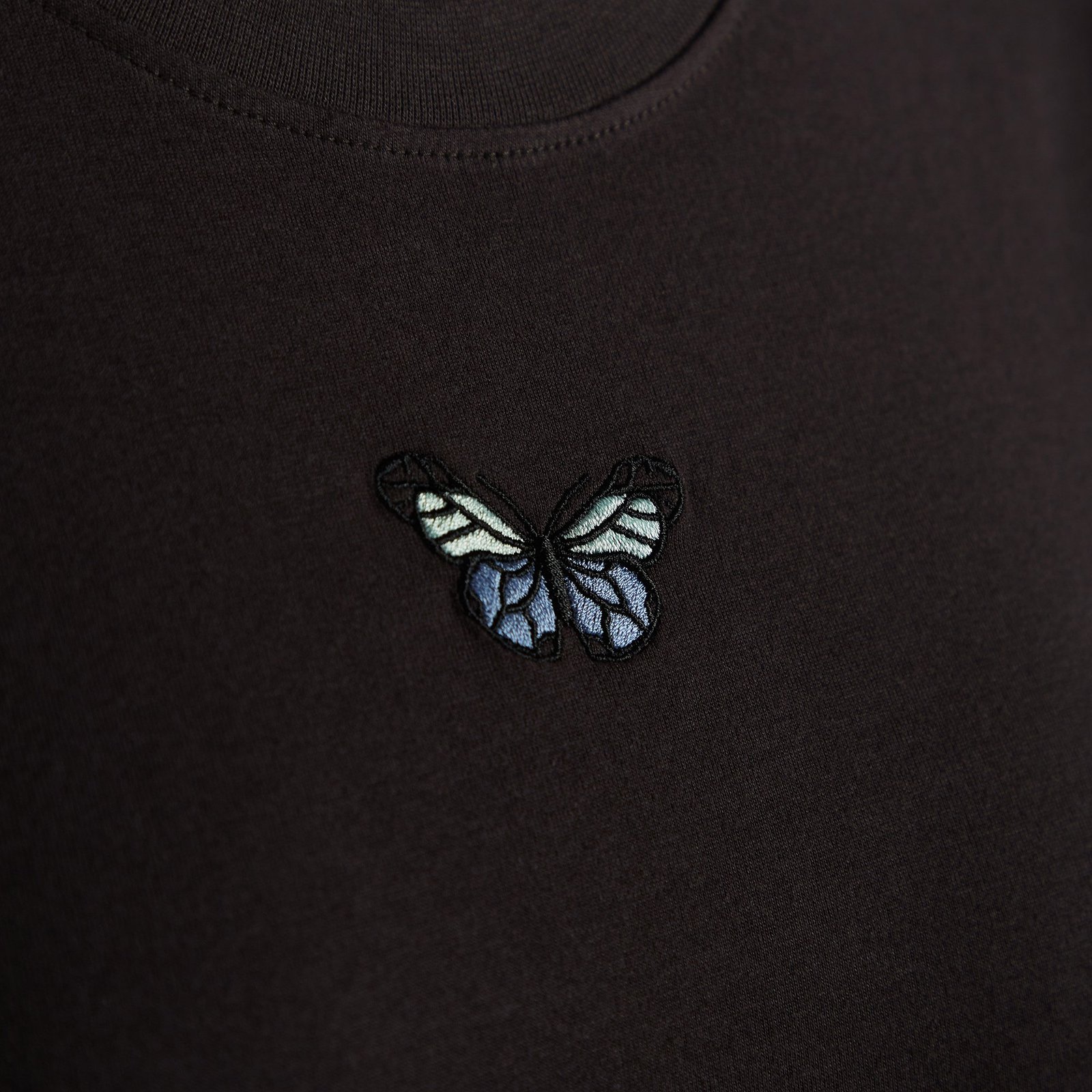 T-shirt Mysen Butterfly Charcoal