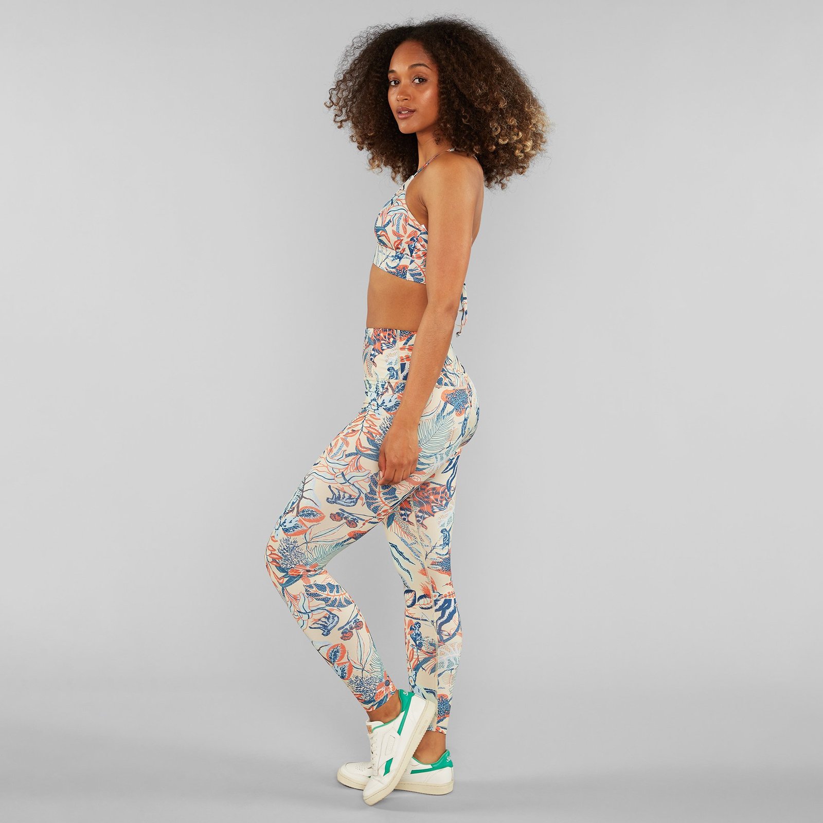 Tights Kaxholmen Vintage Jungle Multi Color