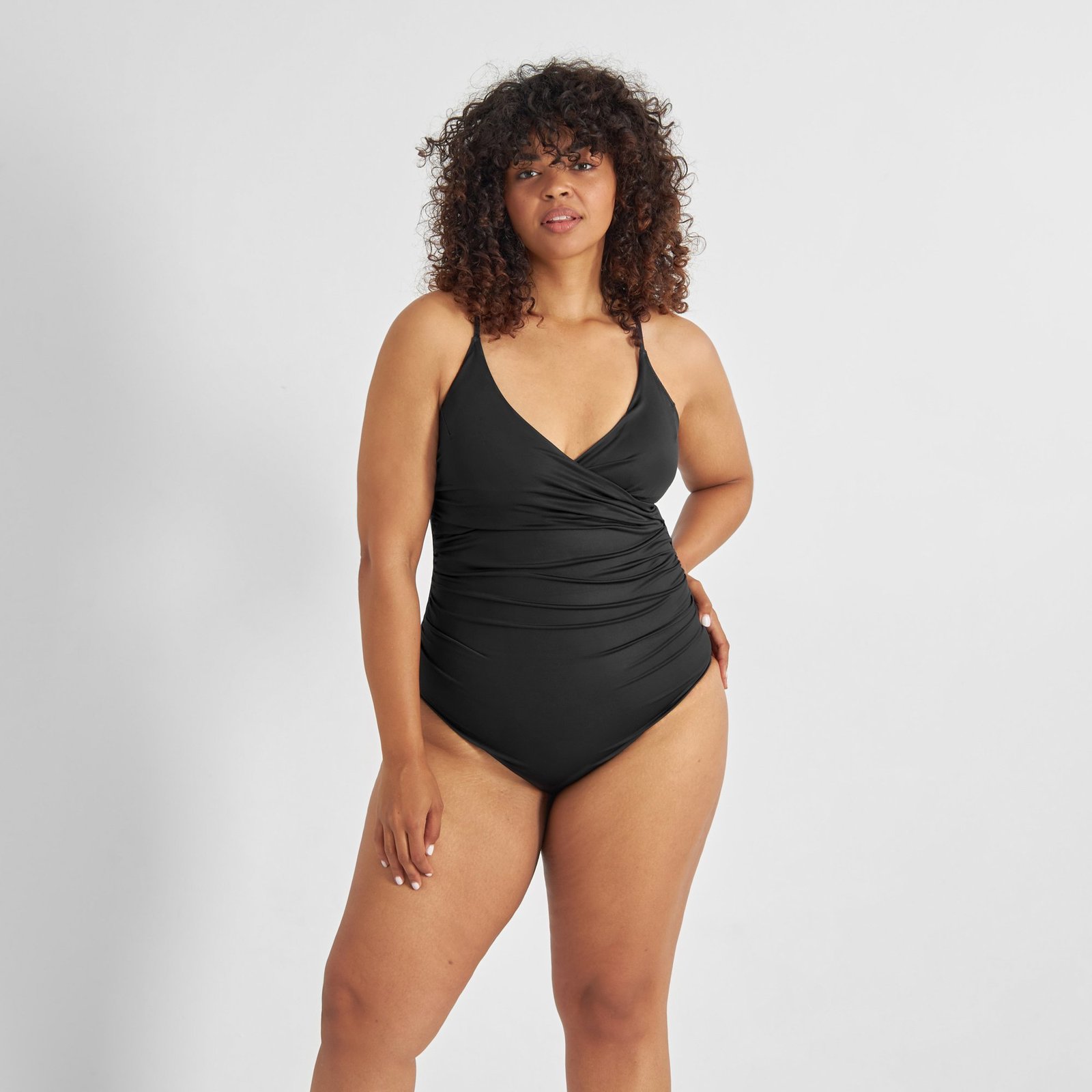 Wrap Swimsuit Klinte Black