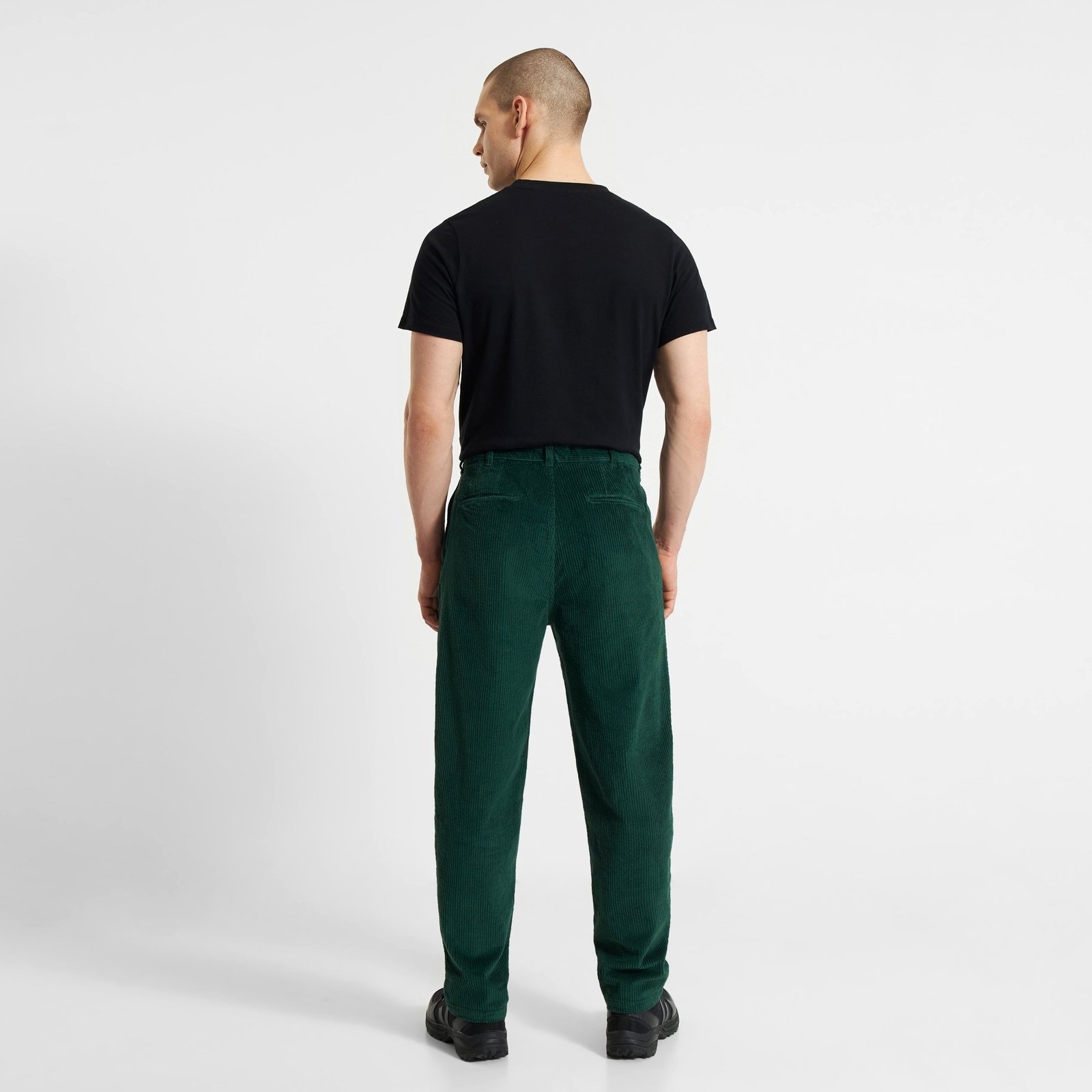 Pants Sollentuna Corduroy Dark Green