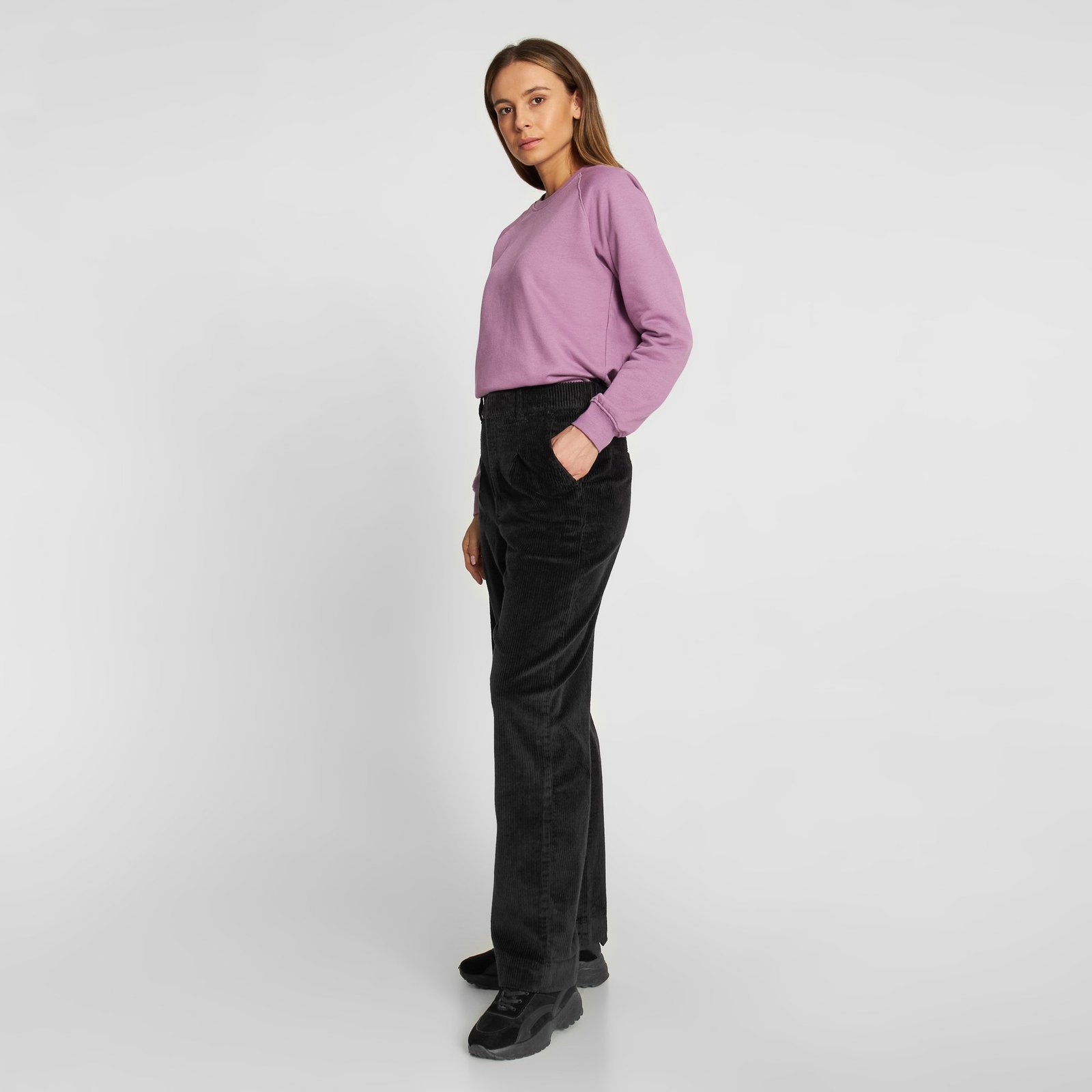 Pants Uddevalla Corduroy Black