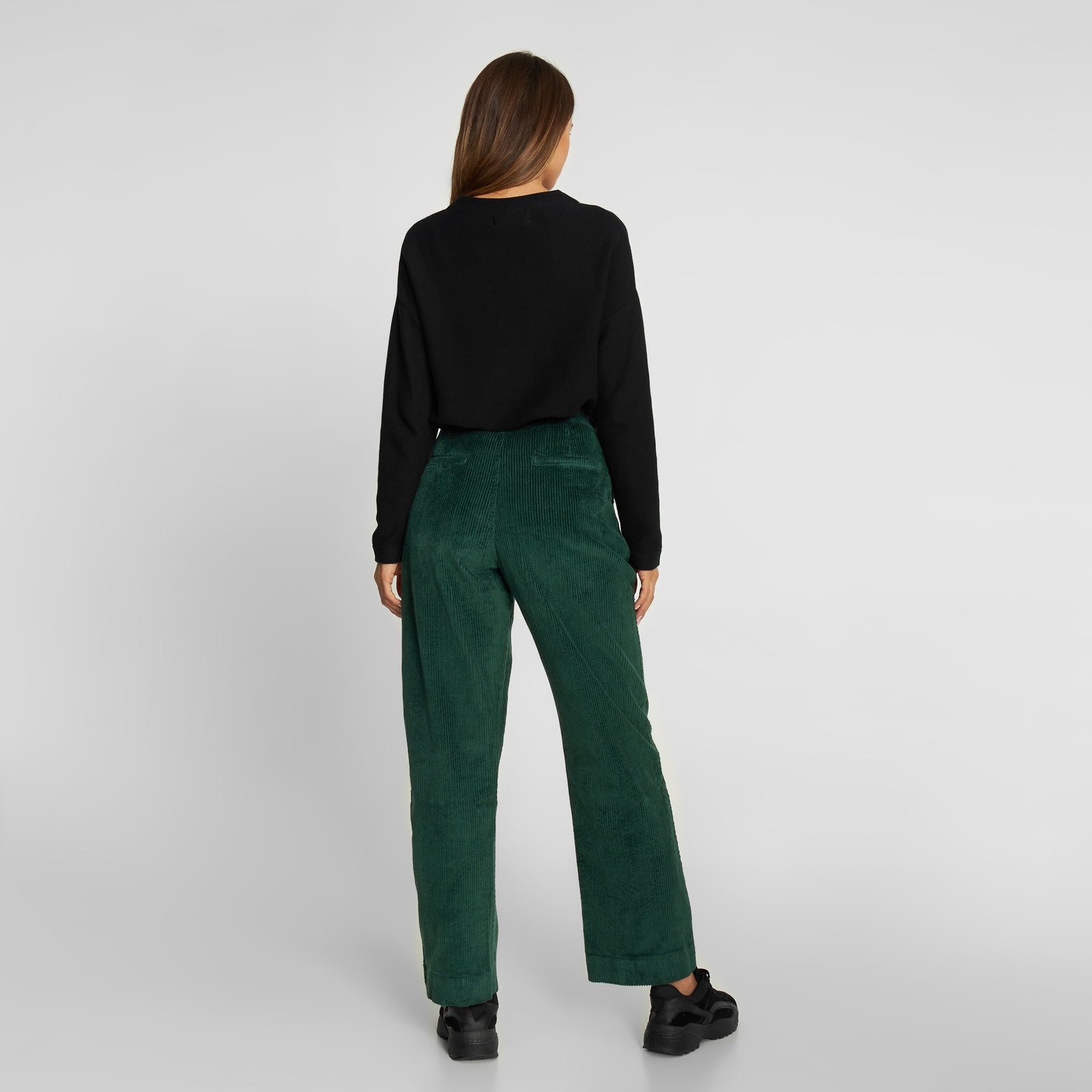 Pants Uddevalla Corduroy Dark Green