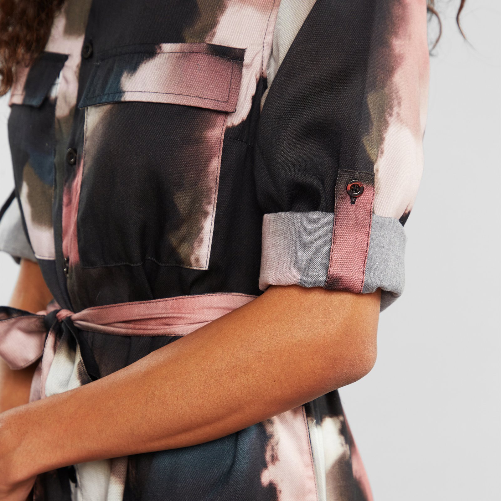 Shirt Dress Falsterbo Brush Strokes Multi Color