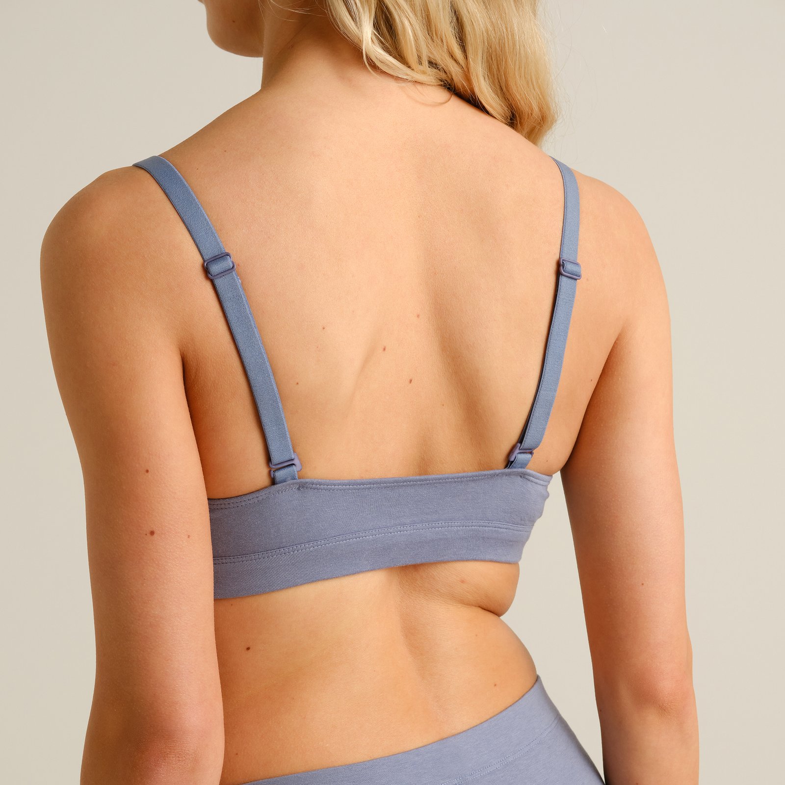 Soft Bra Junsele Steel Blue