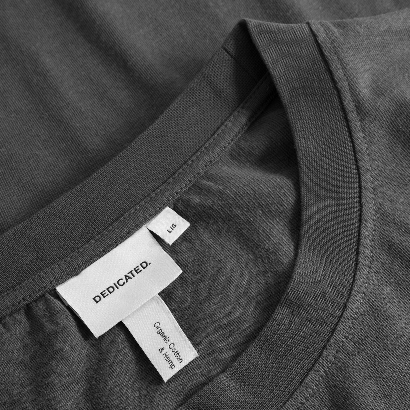 T-shirt Gustavsberg Hemp Charcoal