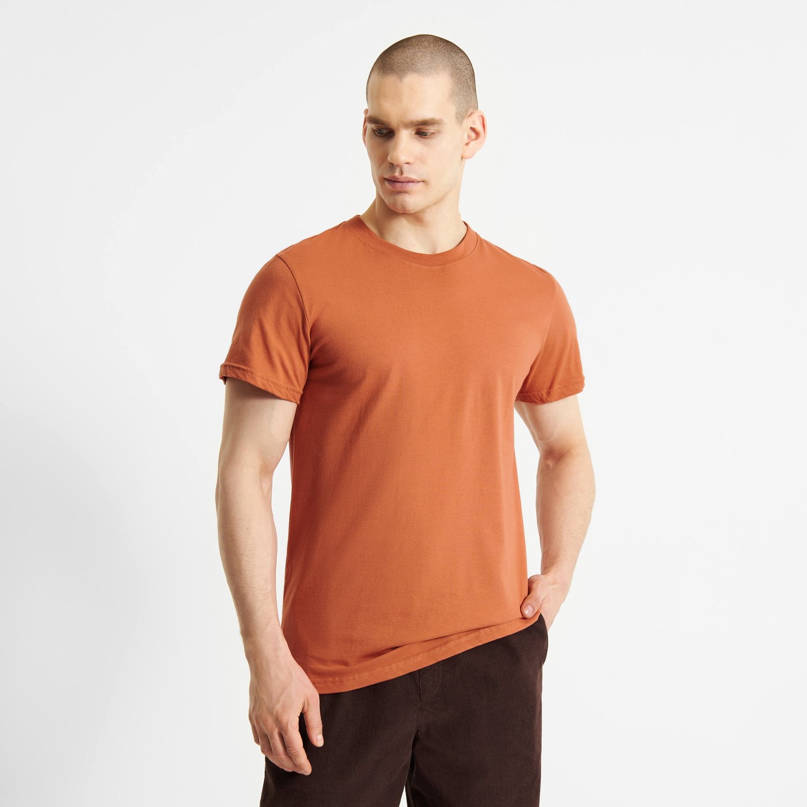 T-shirt Stockholm Base Sunburn Orange