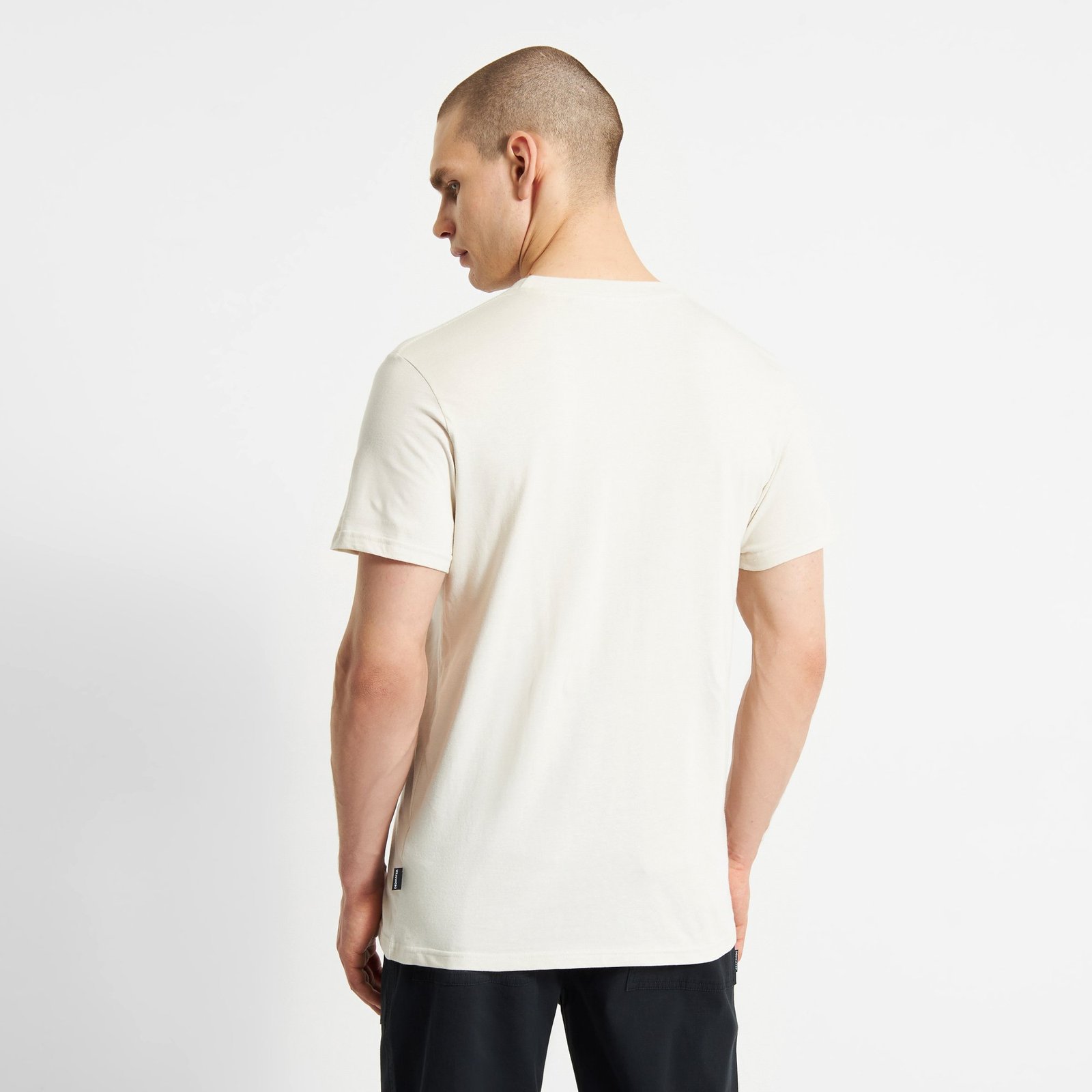 T-shirt Stockholm Side Bike Oat White