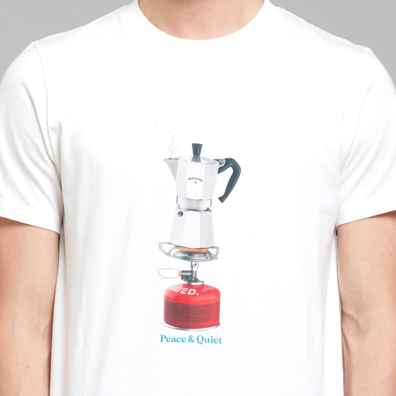 T-shirt Stockholm Boiling Coffee White
