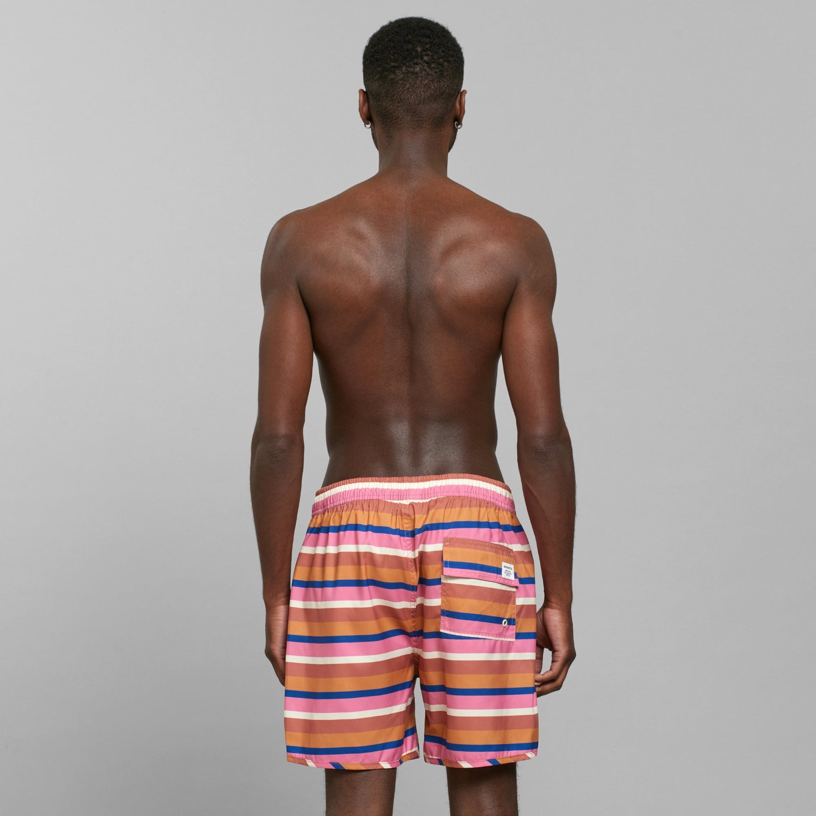 Swim Shorts Sandhamn Irregular Stripe Multi Color