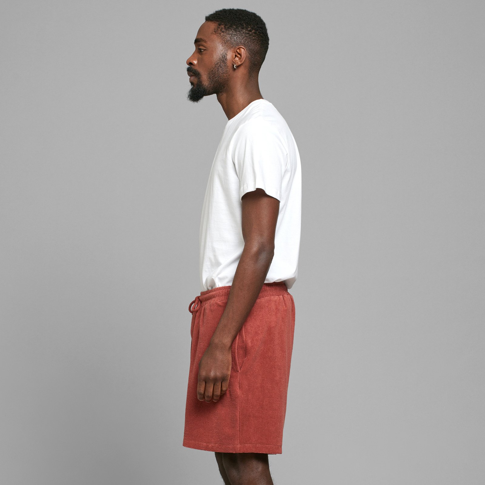 Terry Shorts Essingen Copper Brown