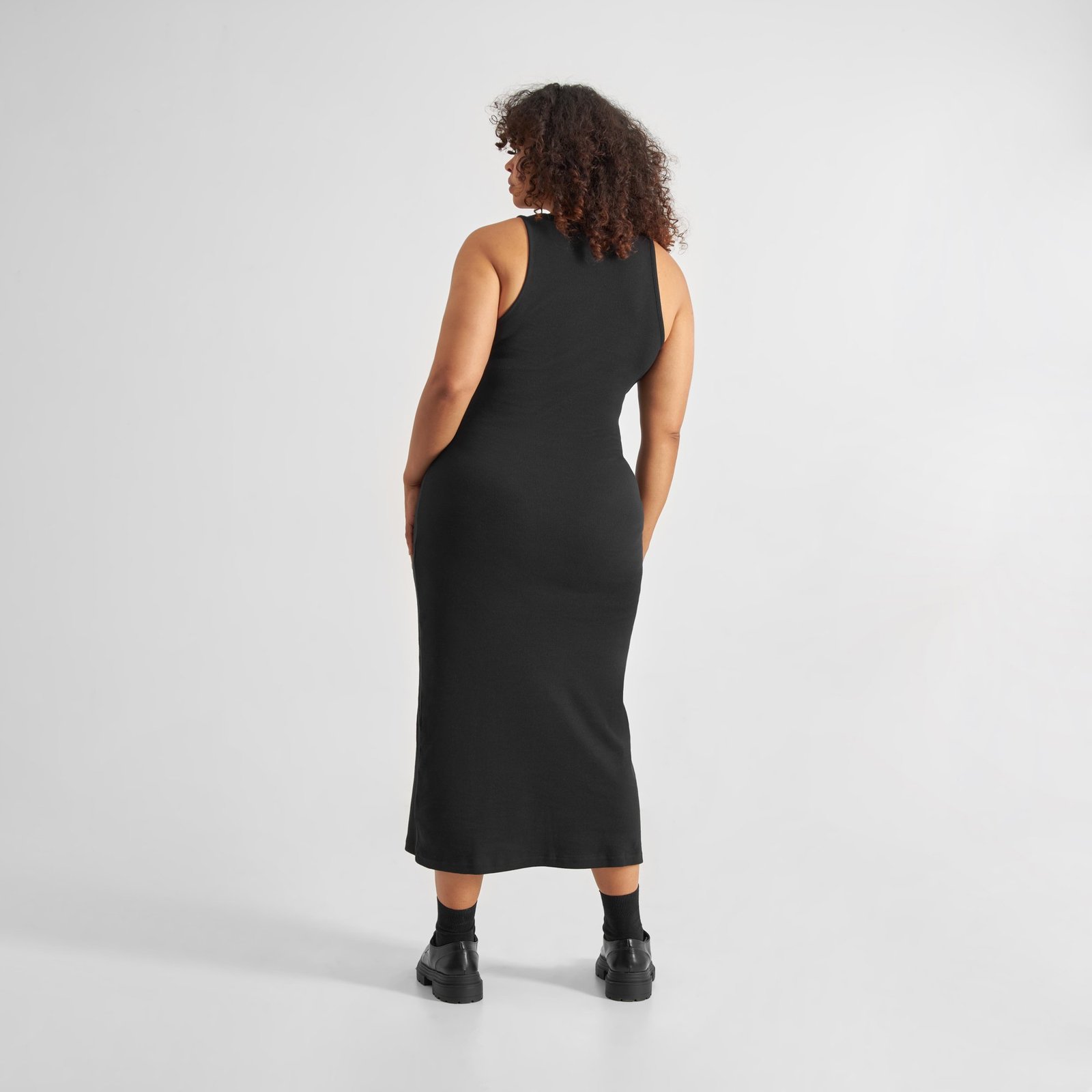 Rib Dress Motala Black